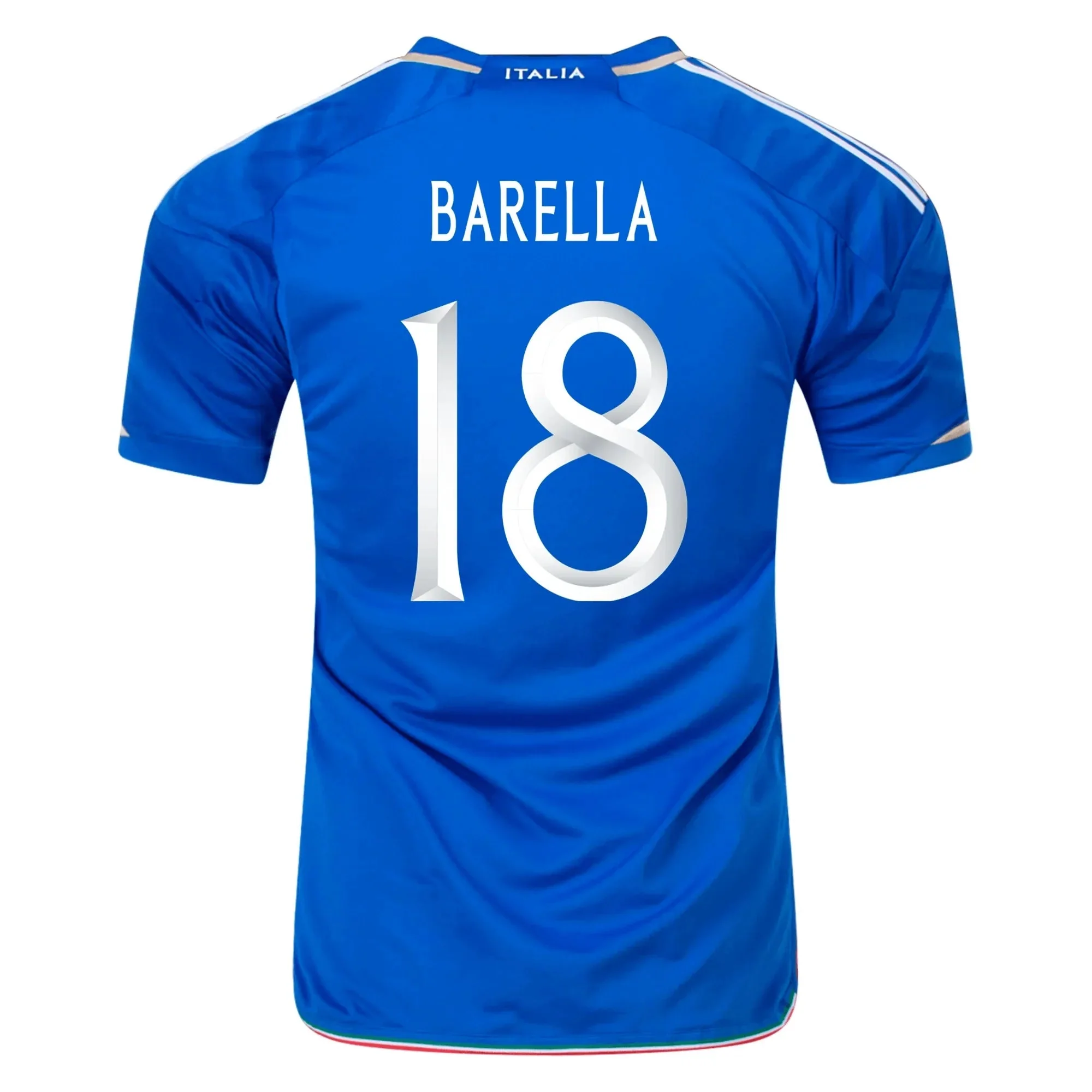adidas 2023 Italy Home Jersey - Blue - Image 3