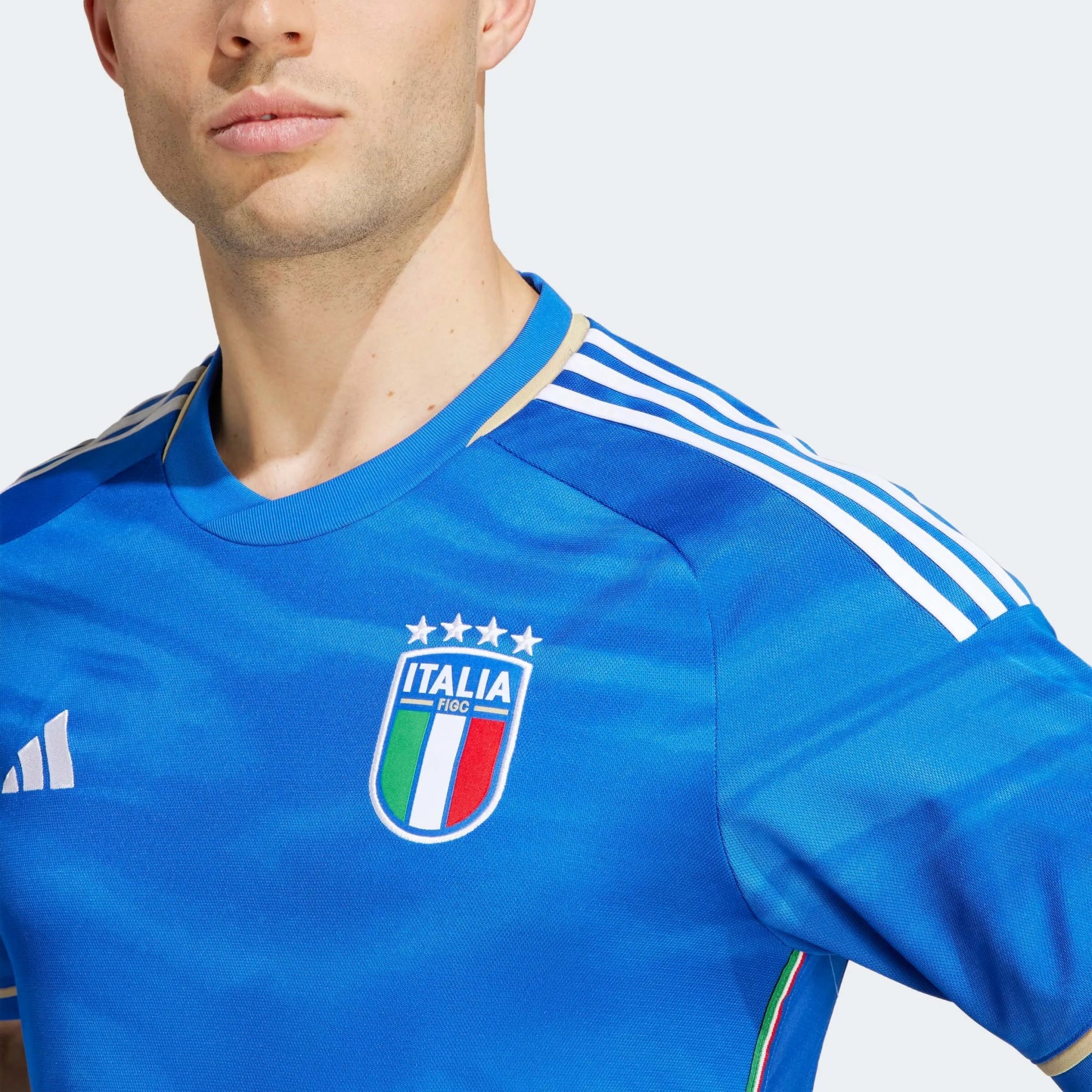 adidas 2023 Italy Home Jersey - Blue - Image 9