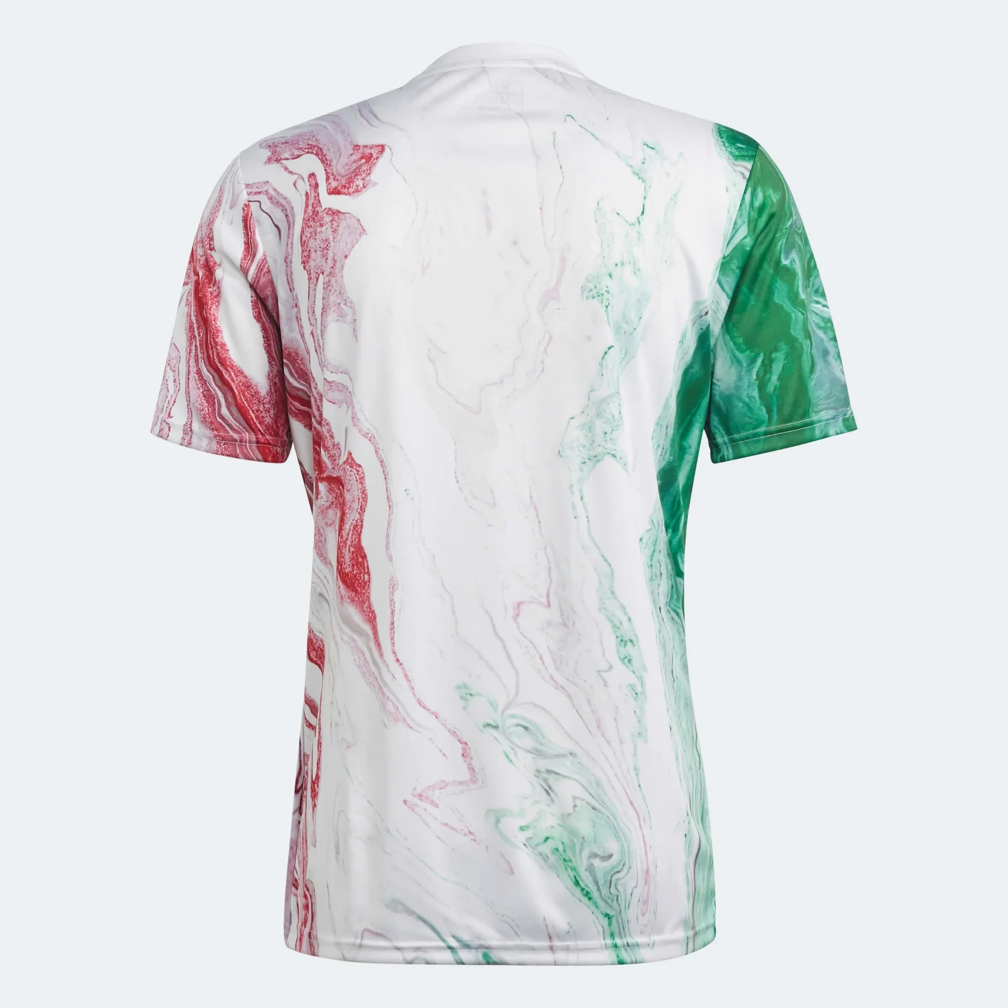 adidas 2023 Italy Pre-Match Jersey - Green-White-Red - Image 2
