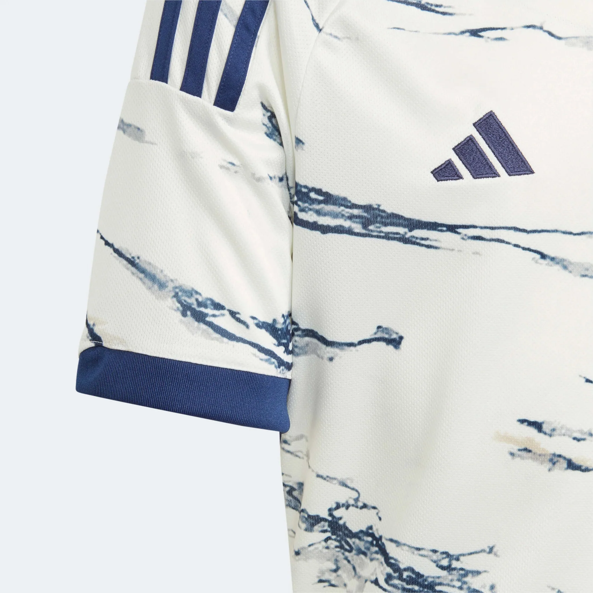adidas 2023 Italy Youth Away Jersey - White - Image 3