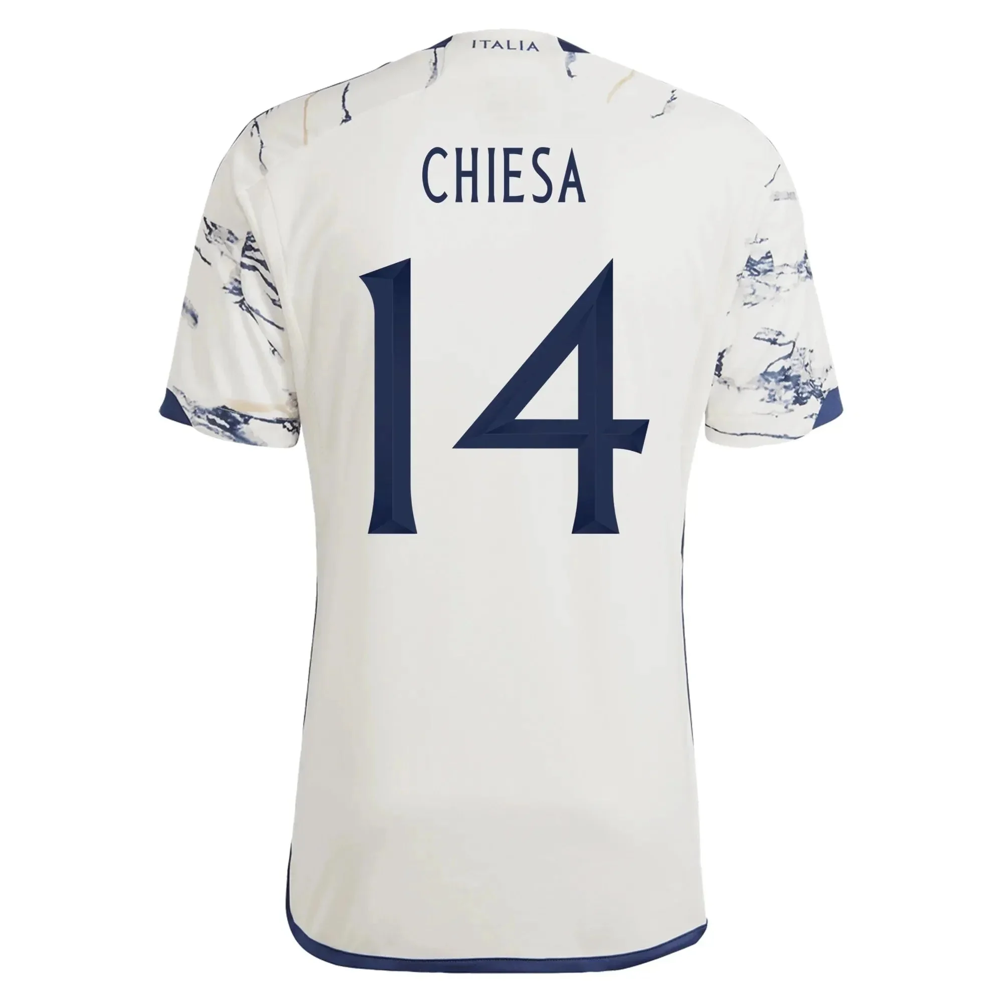 adidas 2023 Italy Youth Away Jersey - White - Image 6