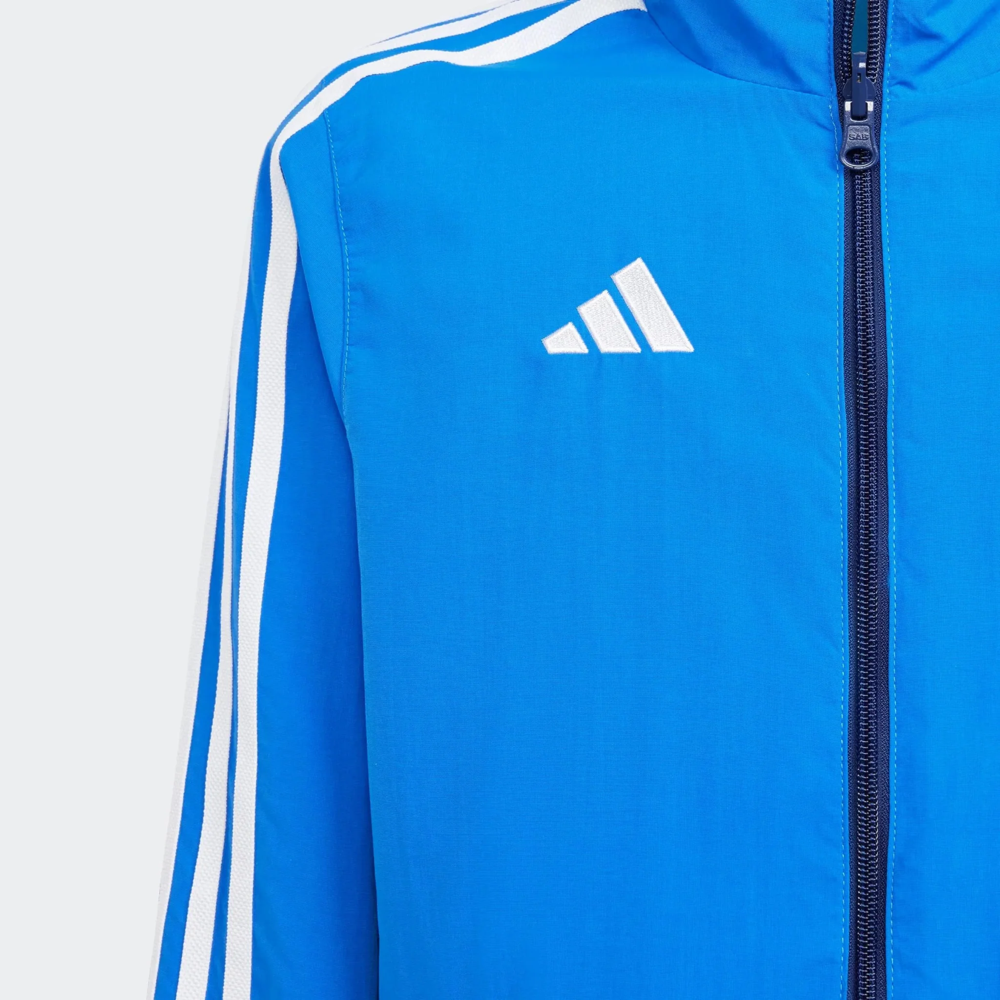 adidas 2023 Italy Youth Reversible Anthem Jacket - Blue - Image 4