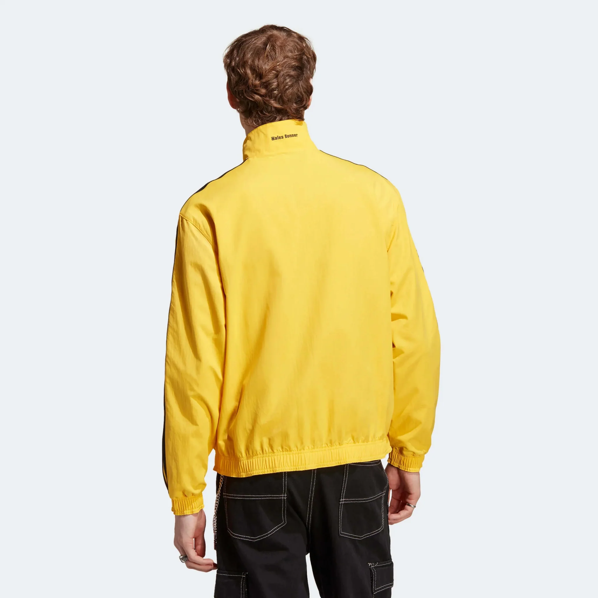 adidas 2023 Jamaica Reversible Anthem Jacket - Bold Gold-Black - Image 3