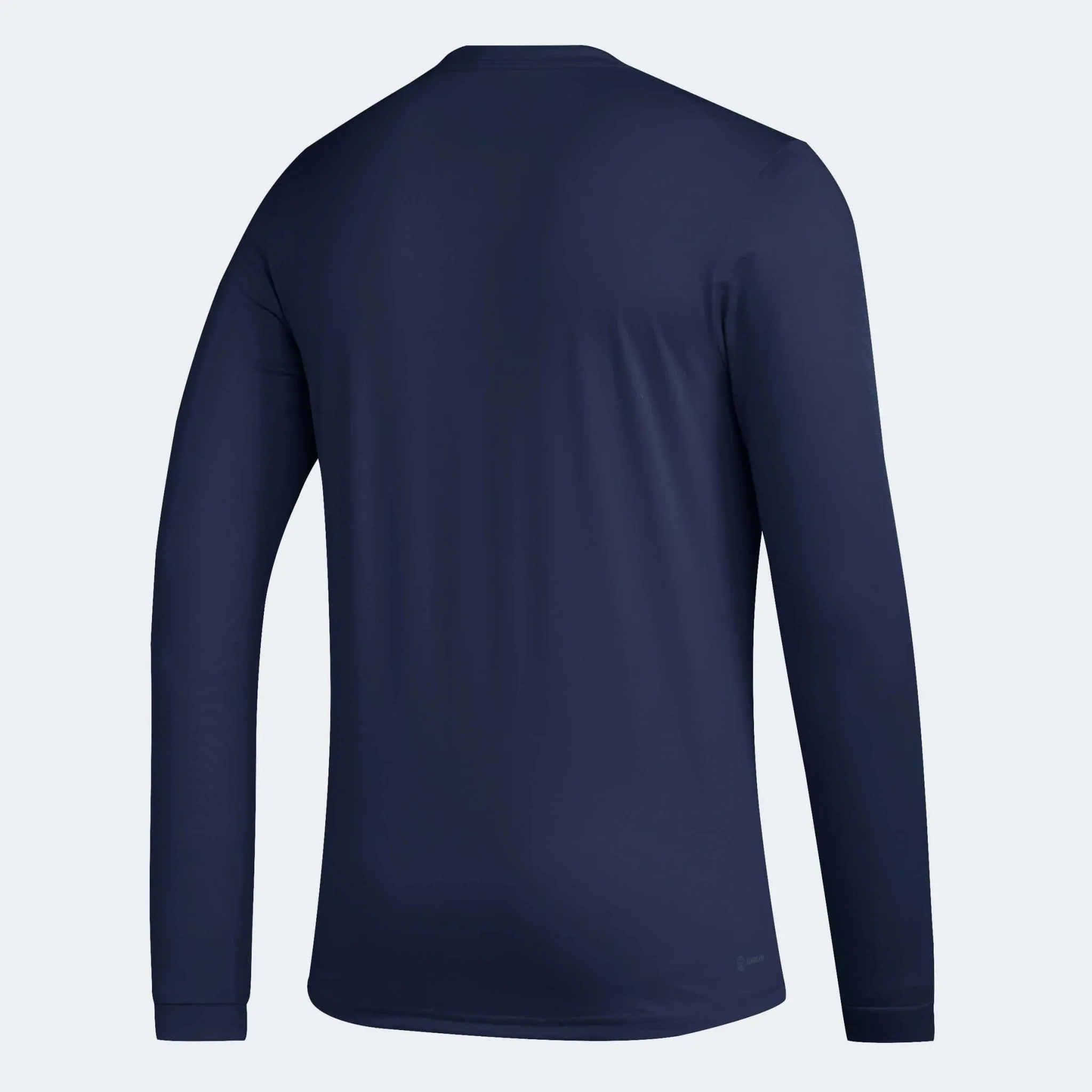 adidas 2023 LA Galaxy Long-Sleeve Pre-Game Tee - Navy - Image 2