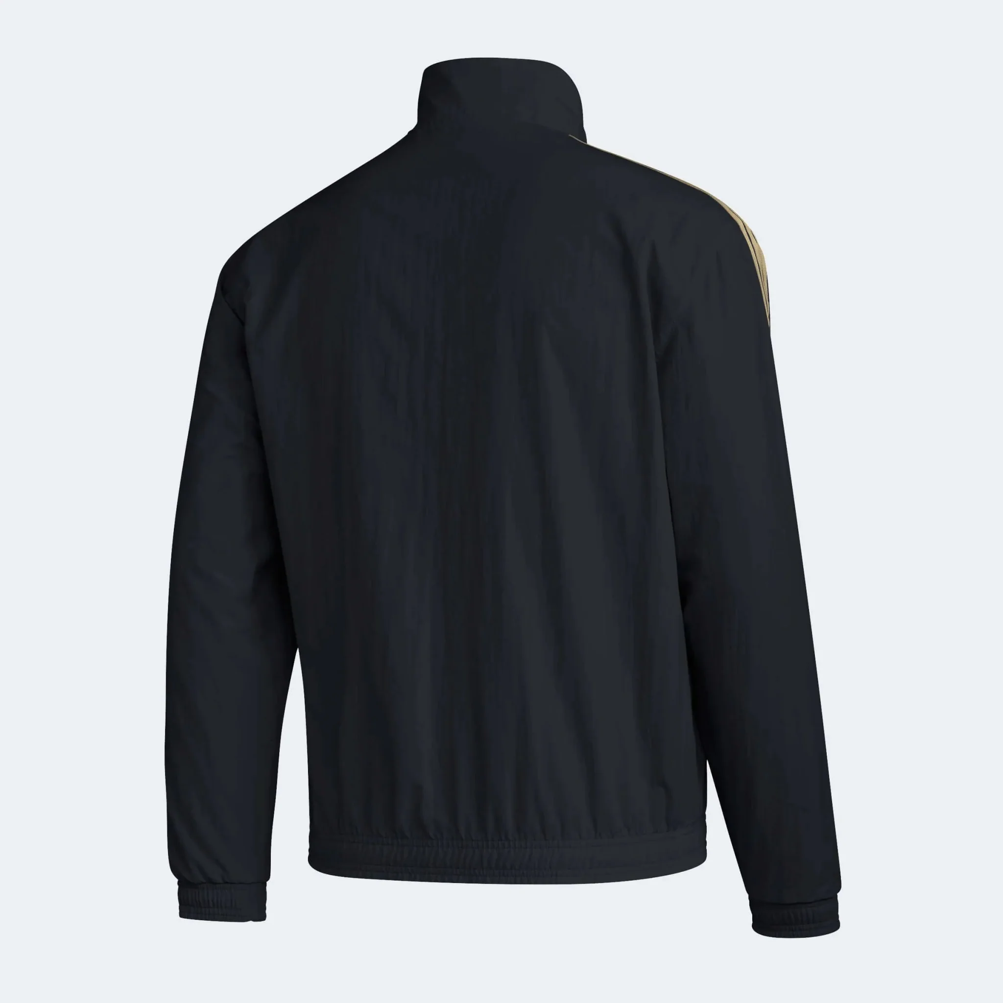 adidas 2023 LAFC Reversible Anthem Jacket - Black-Gold - Image 2
