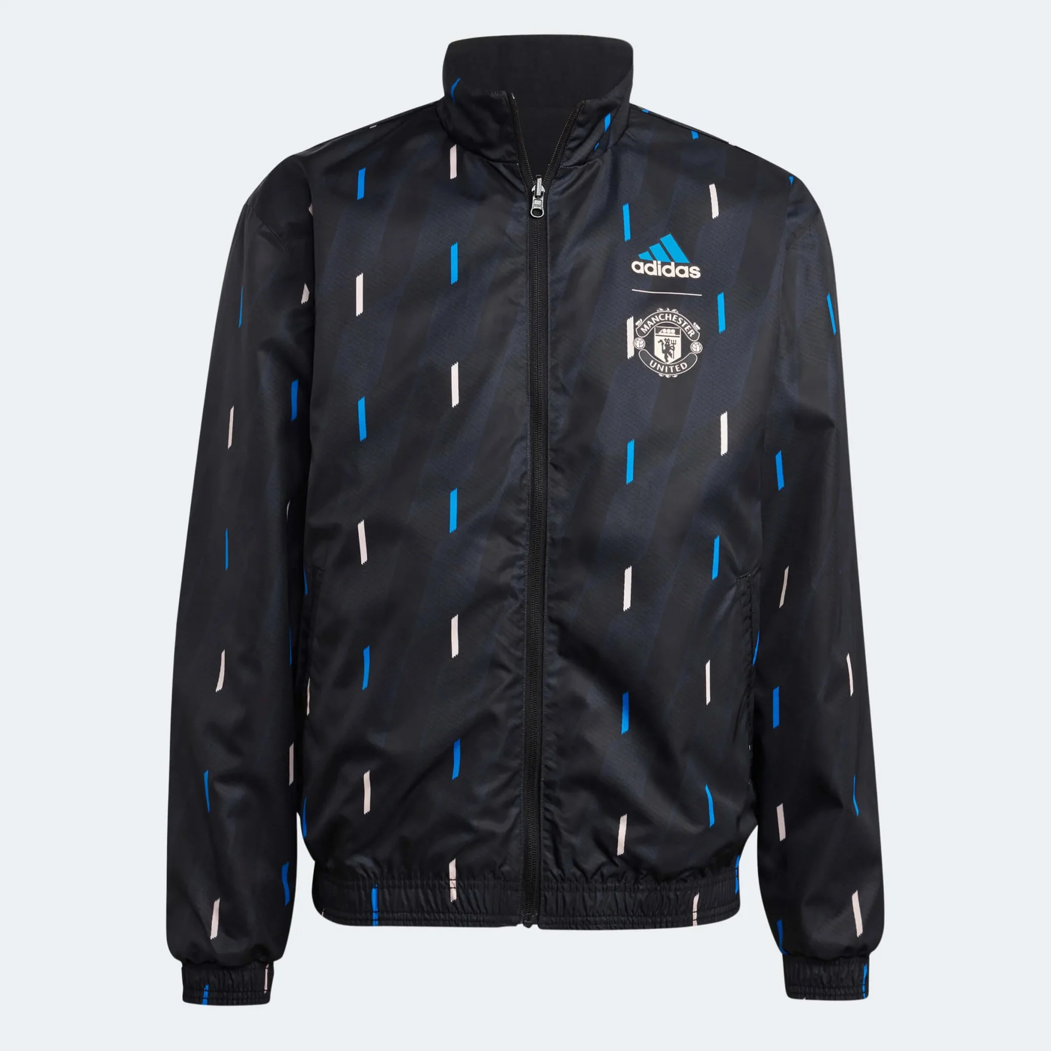 adidas 2023 Manchester United Anthem Jacket - Black