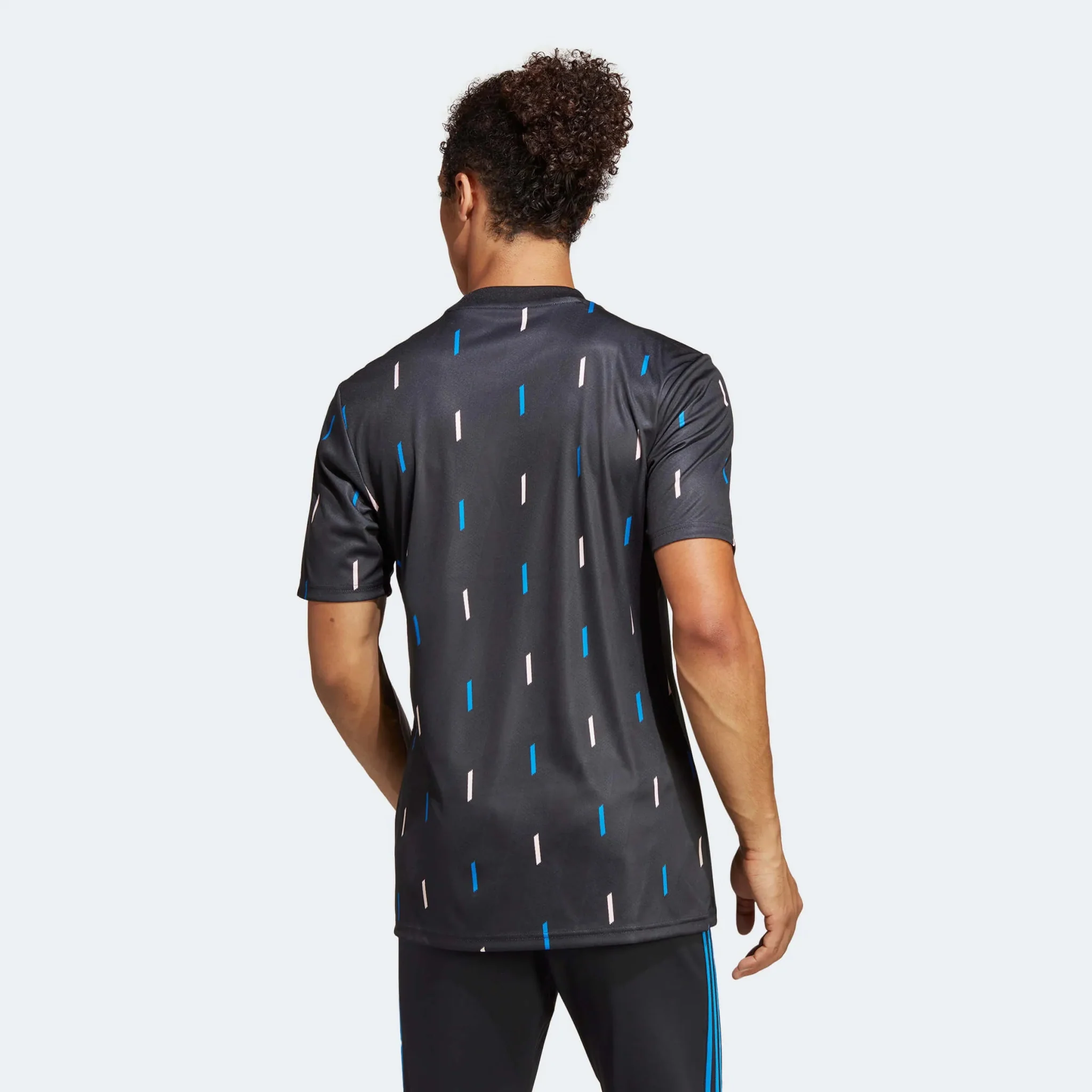 adidas 2023 Manchester United Pre-Match Jersey - Black-Pink-Blue - Image 4
