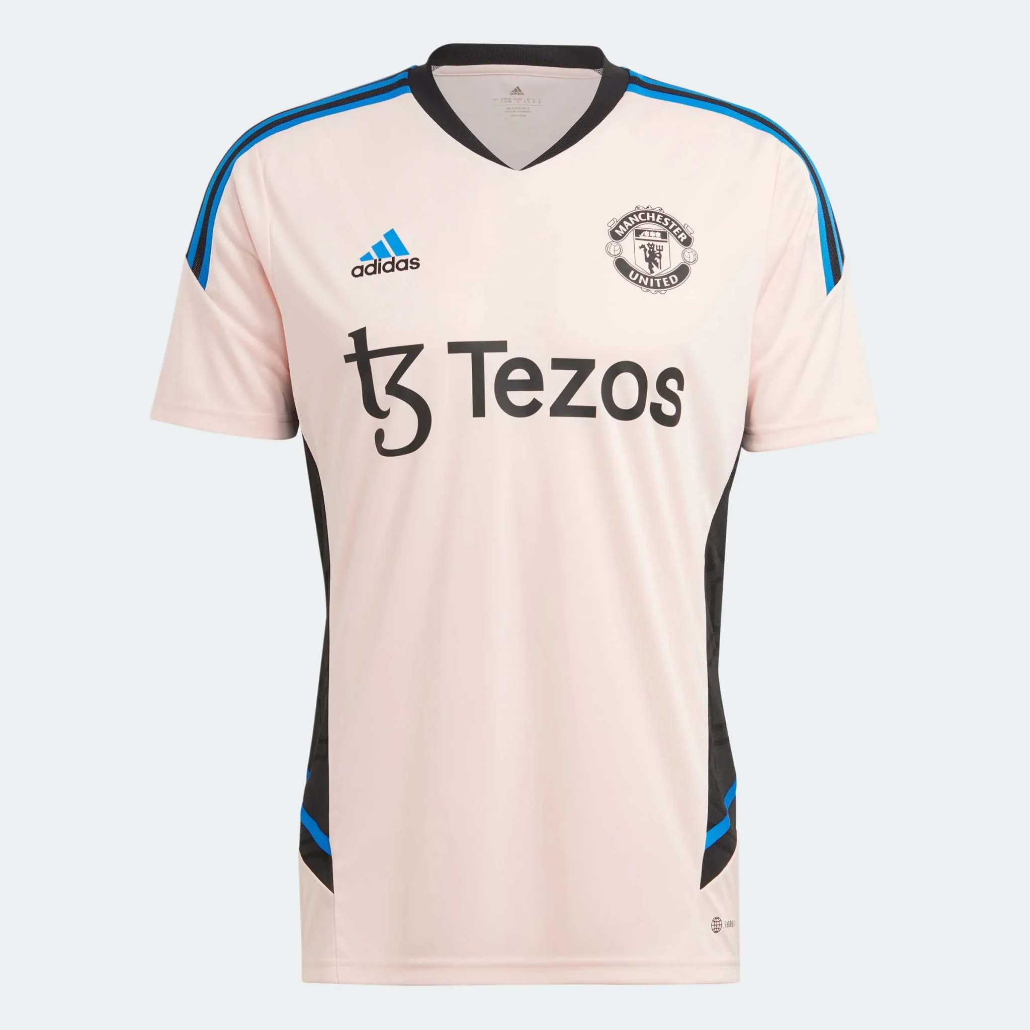 adidas 2023 Manchester United Training Jersey - Icey Pink
