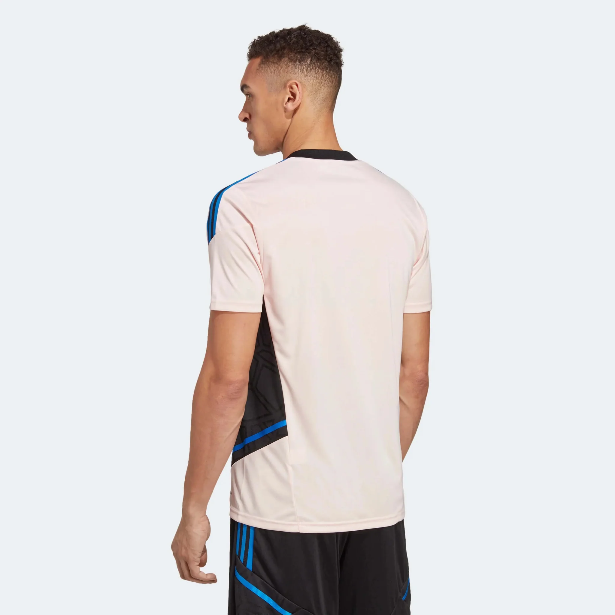 adidas 2023 Manchester United Training Jersey - Icey Pink - Image 5
