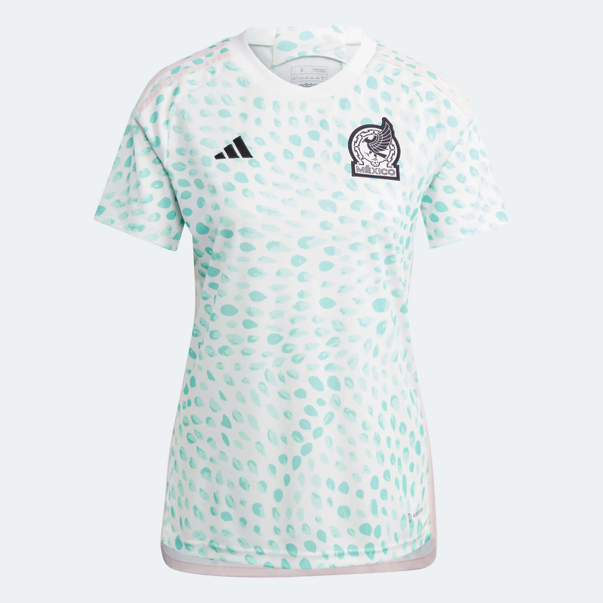 adidas 2023 Mexico Women's Away Jersey - Core White