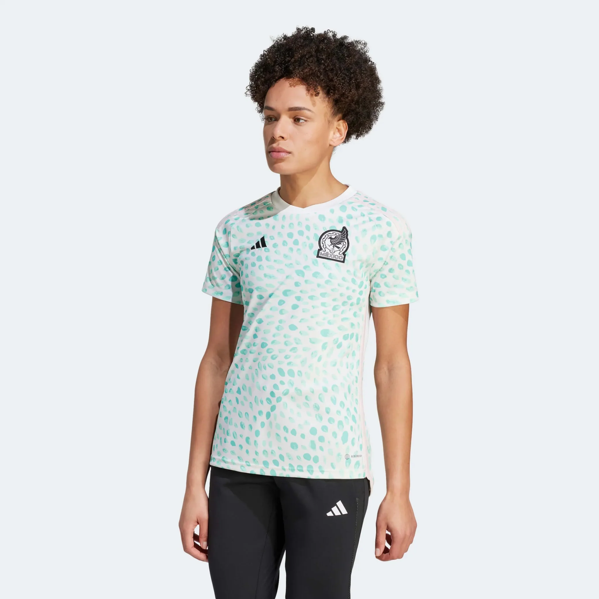 adidas 2023 Mexico Women's Away Jersey - Core White - Image 3