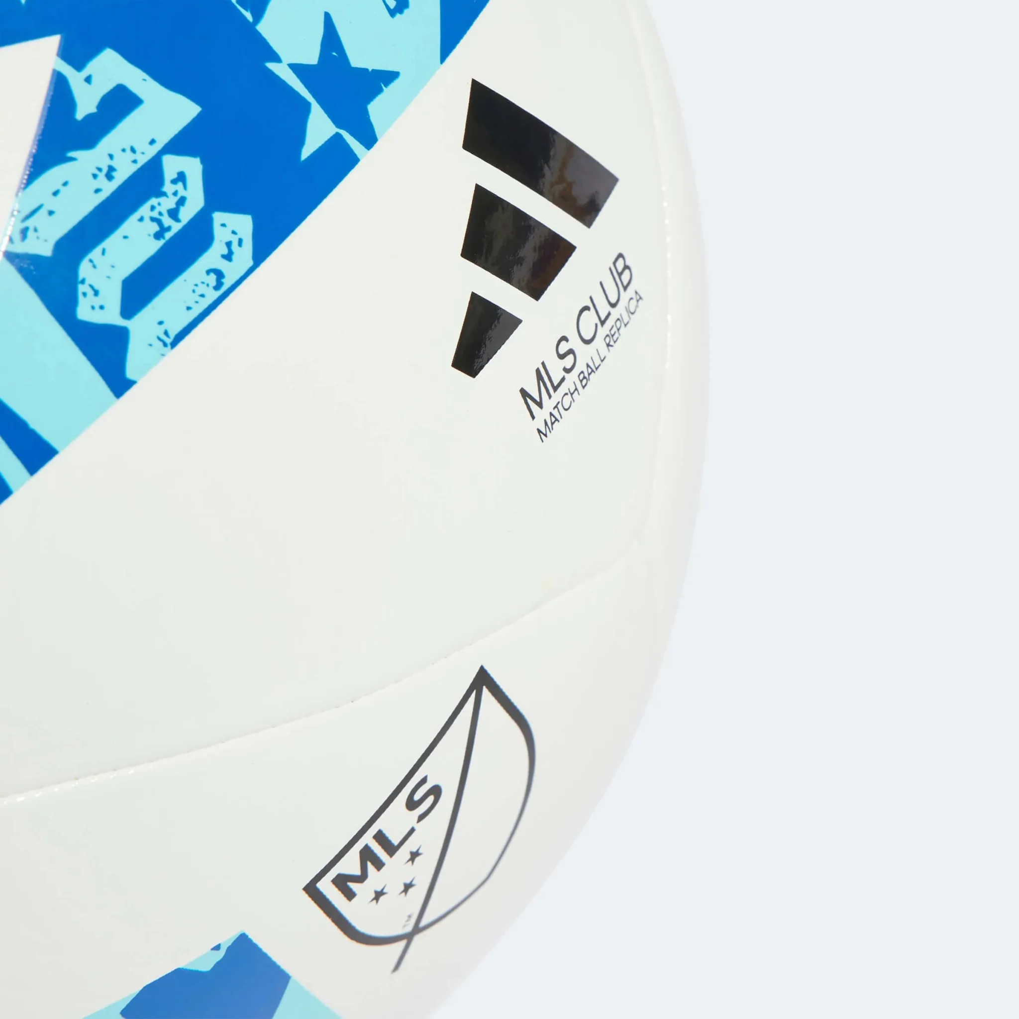 adidas 2023 MLS Club Ball - White-Blue-Cyan - Image 2
