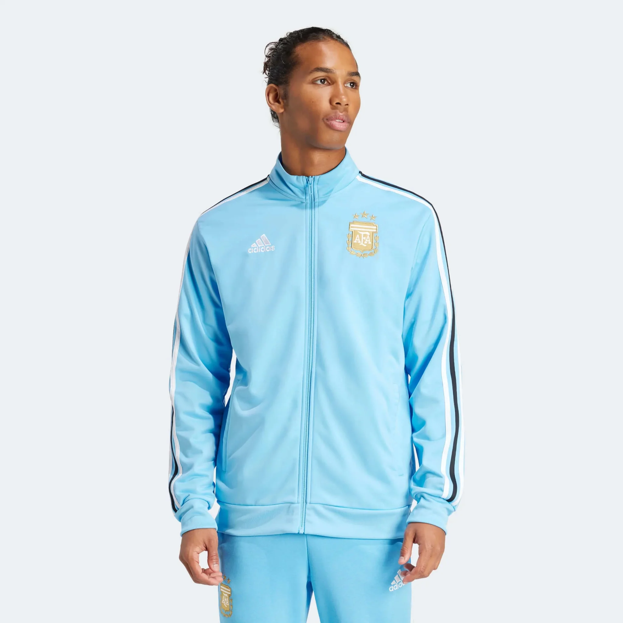 adidas 2023-24 Argentina Men's DNA Track Top - Image 2