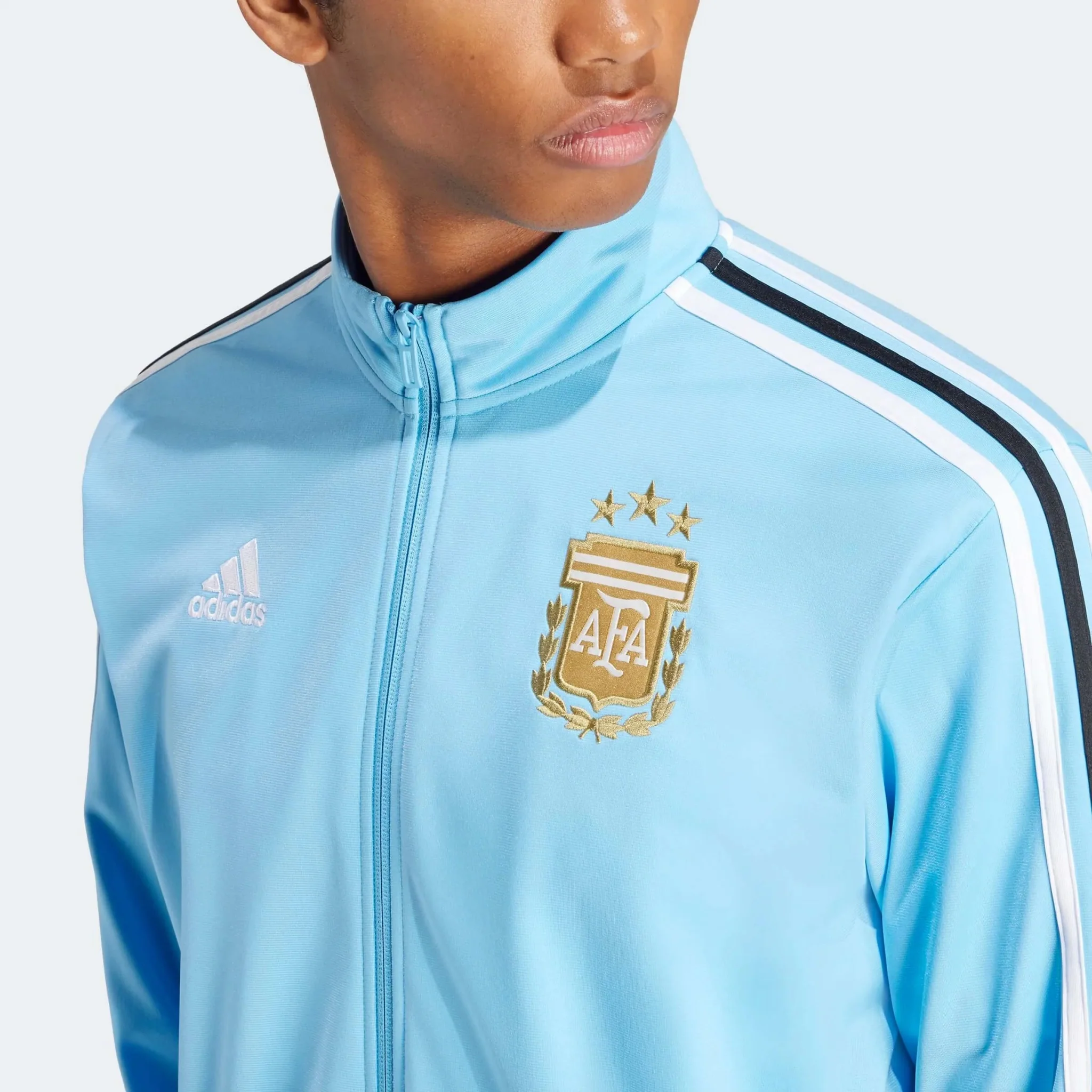 adidas 2023-24 Argentina Men's DNA Track Top - Image 3