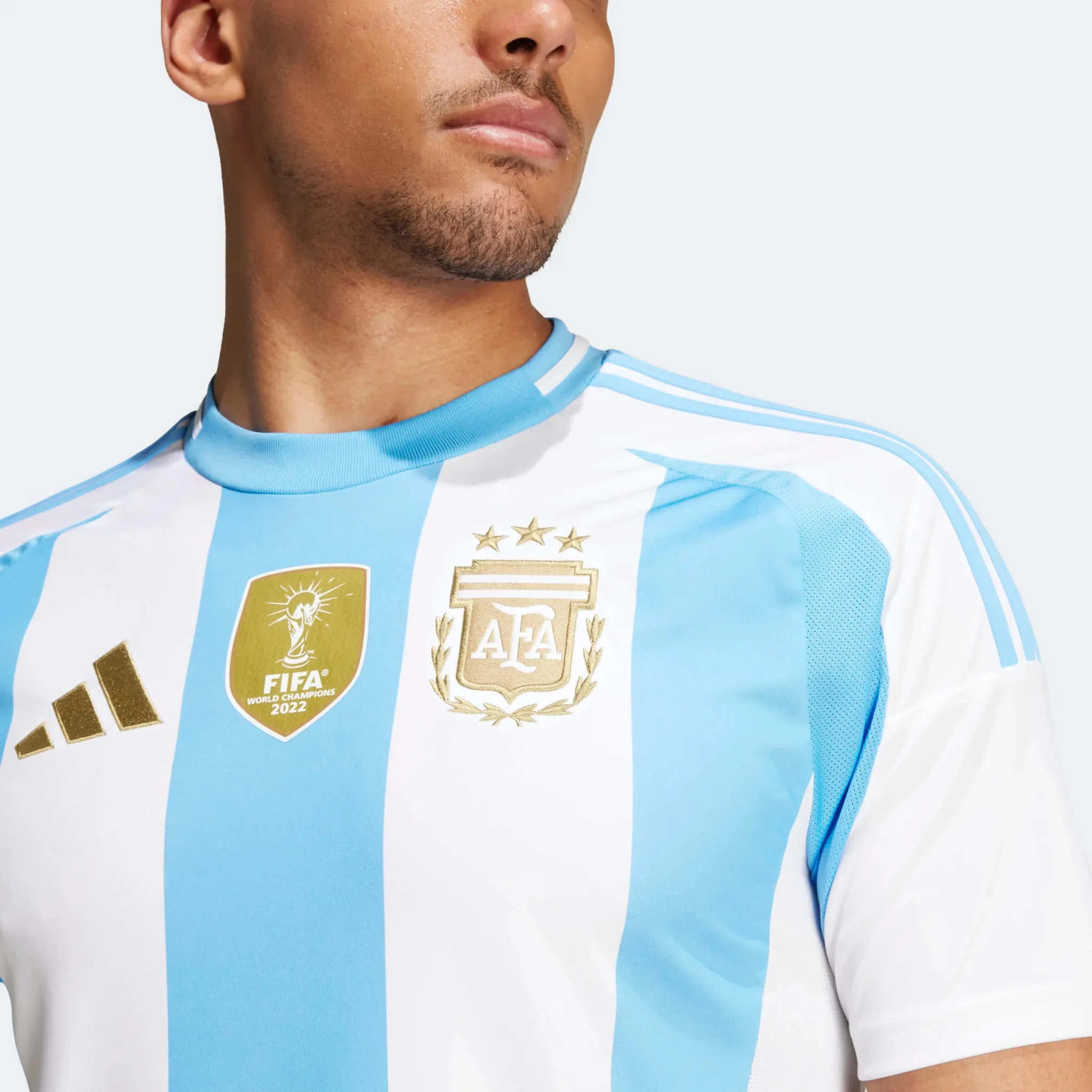 adidas 2024-25 Argentina Stadium Home Jersey - Image 9