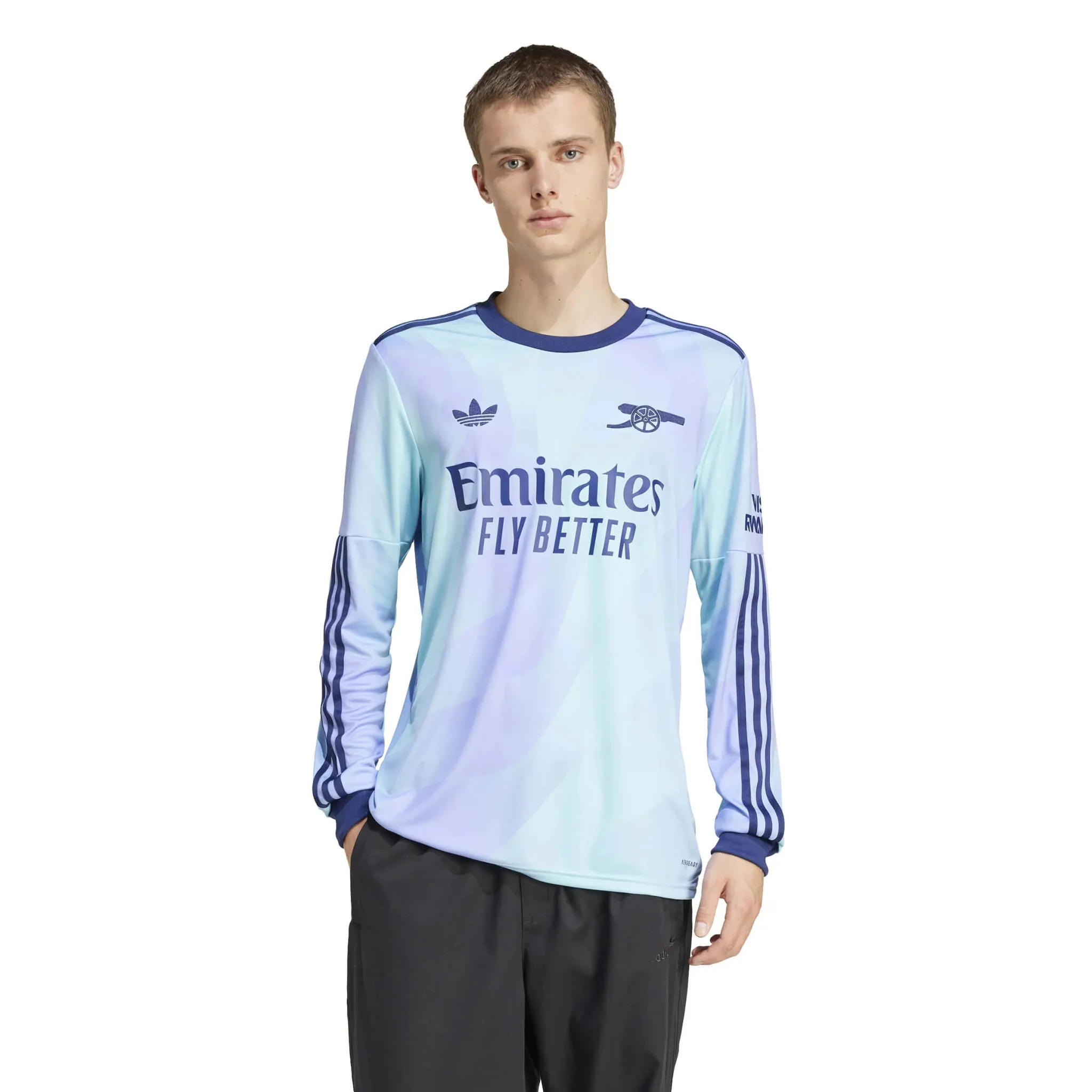 adidas 2024-25 Arsenal Men's Stadium Third Long-Sleeve Jersey - Image 2