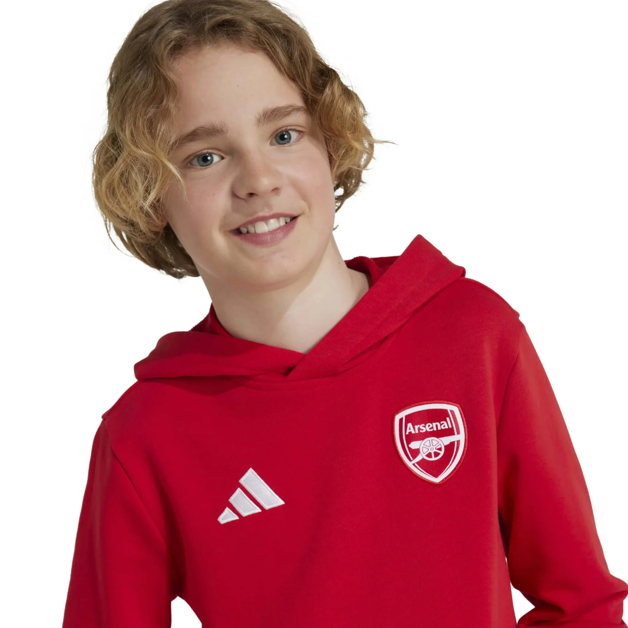 adidas 2024-25 Arsenal Youth Hoodie - Image 5