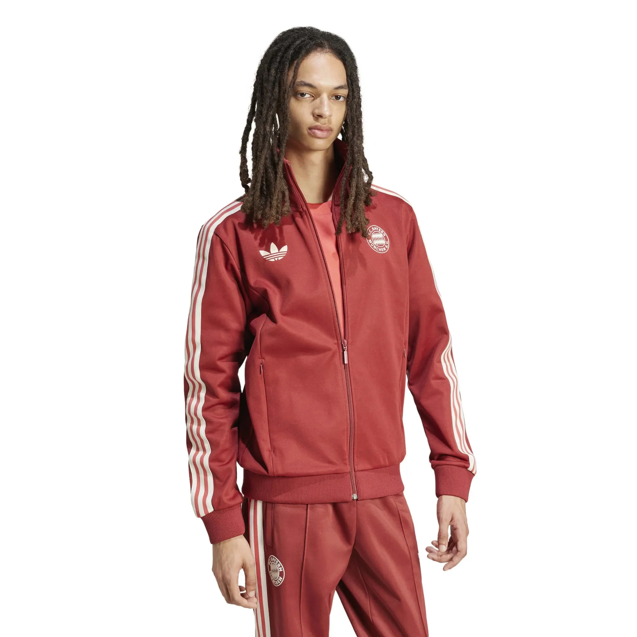 adidas 2024-25 Bayern Munich Men's Originals Track Top - Image 3