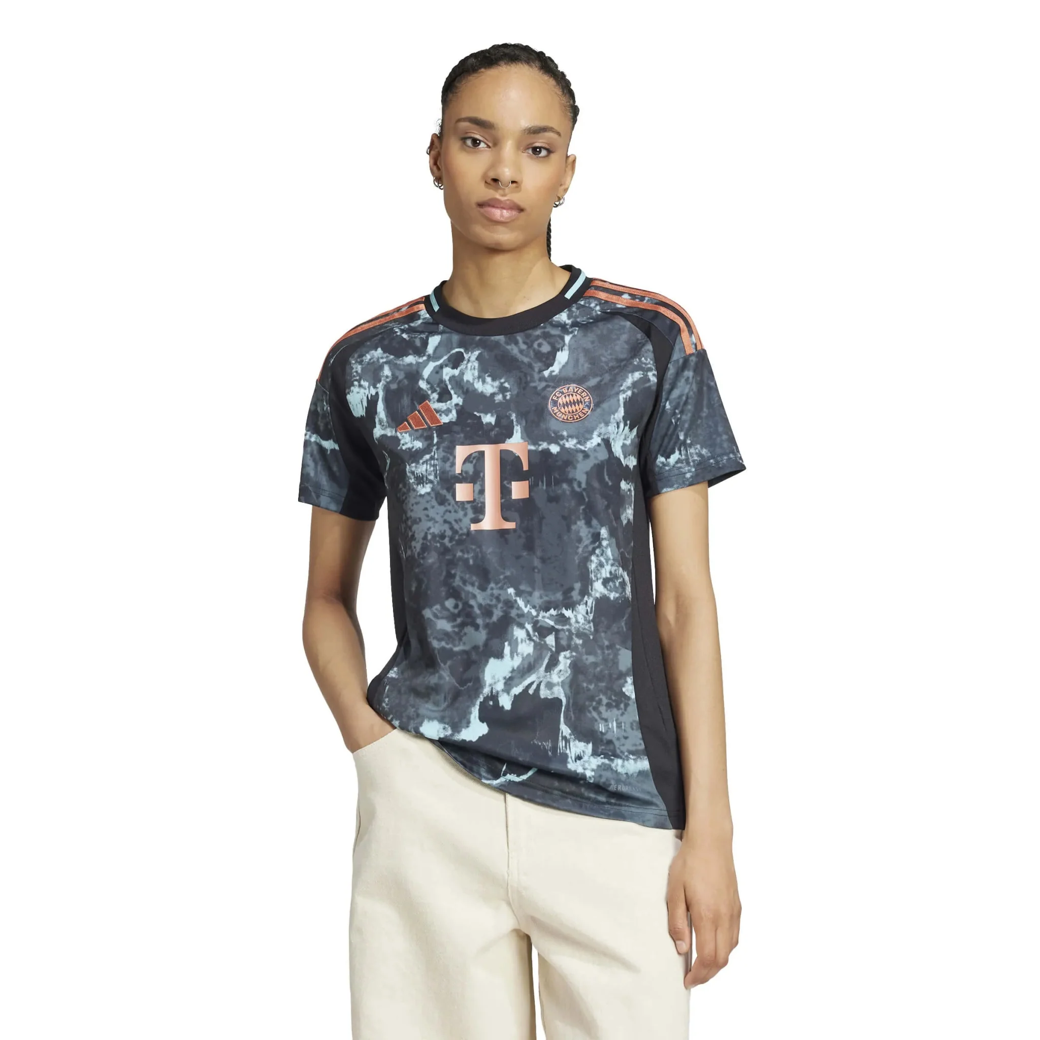 adidas 2024-25 Bayern Munich Women's Stadium Away Jersey - Image 3