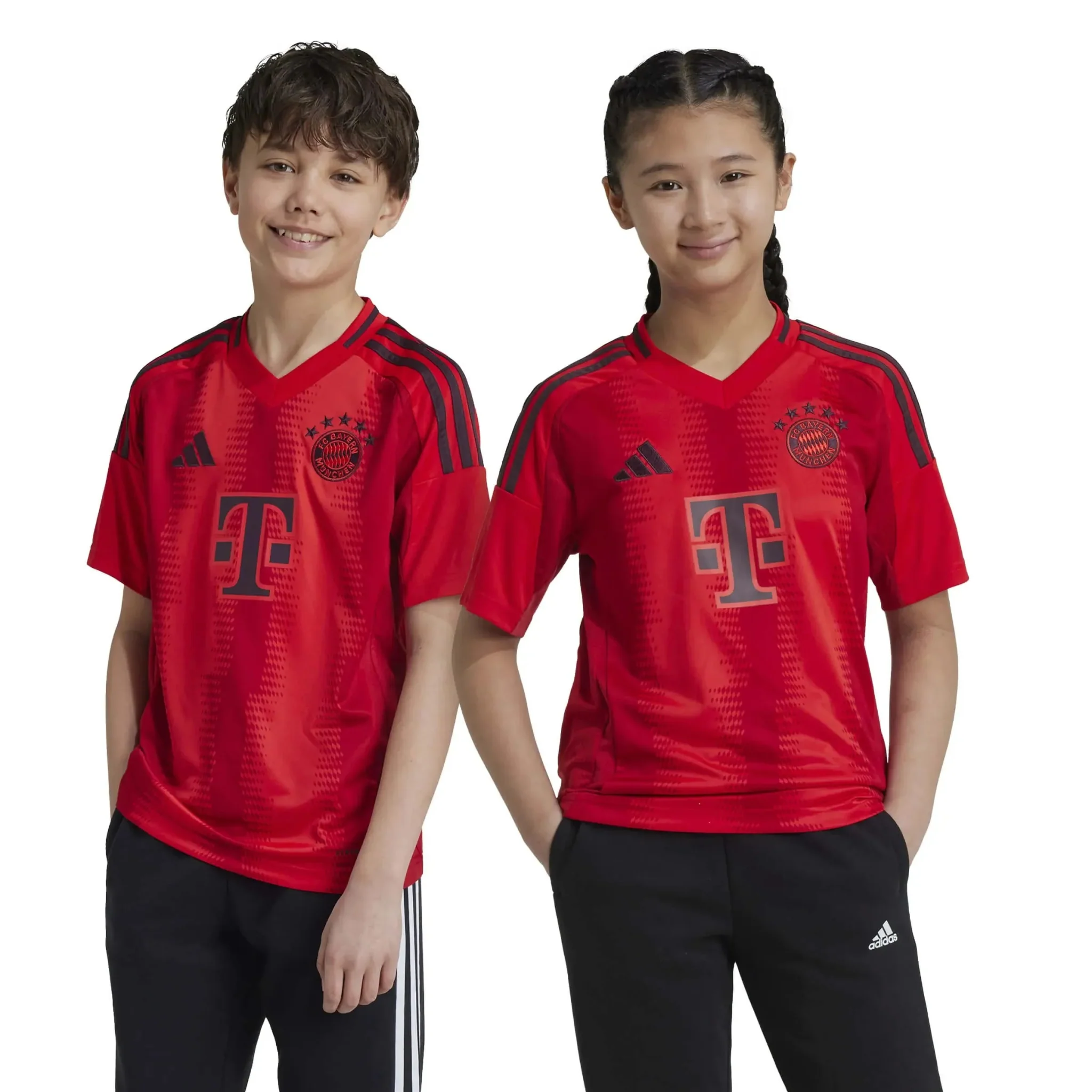 adidas 2024-25 Bayern Munich Youth Stadium Home Jersey - Image 5