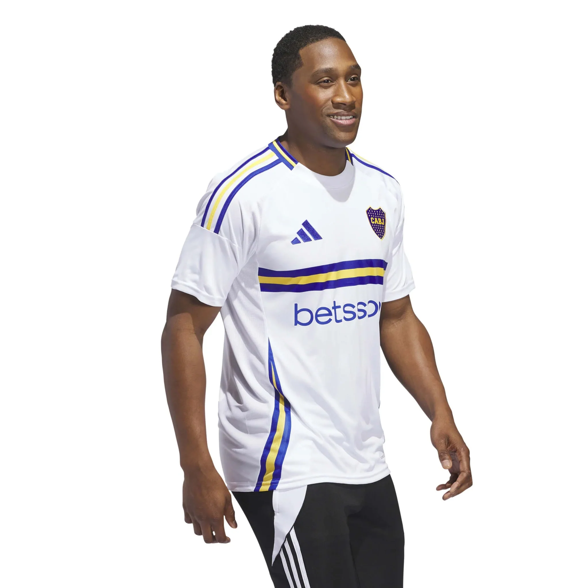 adidas 2024-25 Boca Juniors Men's Stadium Away Jersey - Image 4