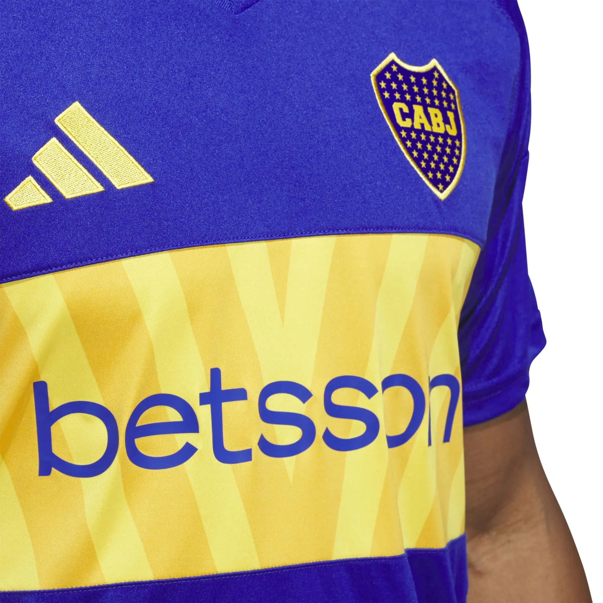 adidas 2024-25 Boca Juniors Men's Stadium Home Jersey - Image 5