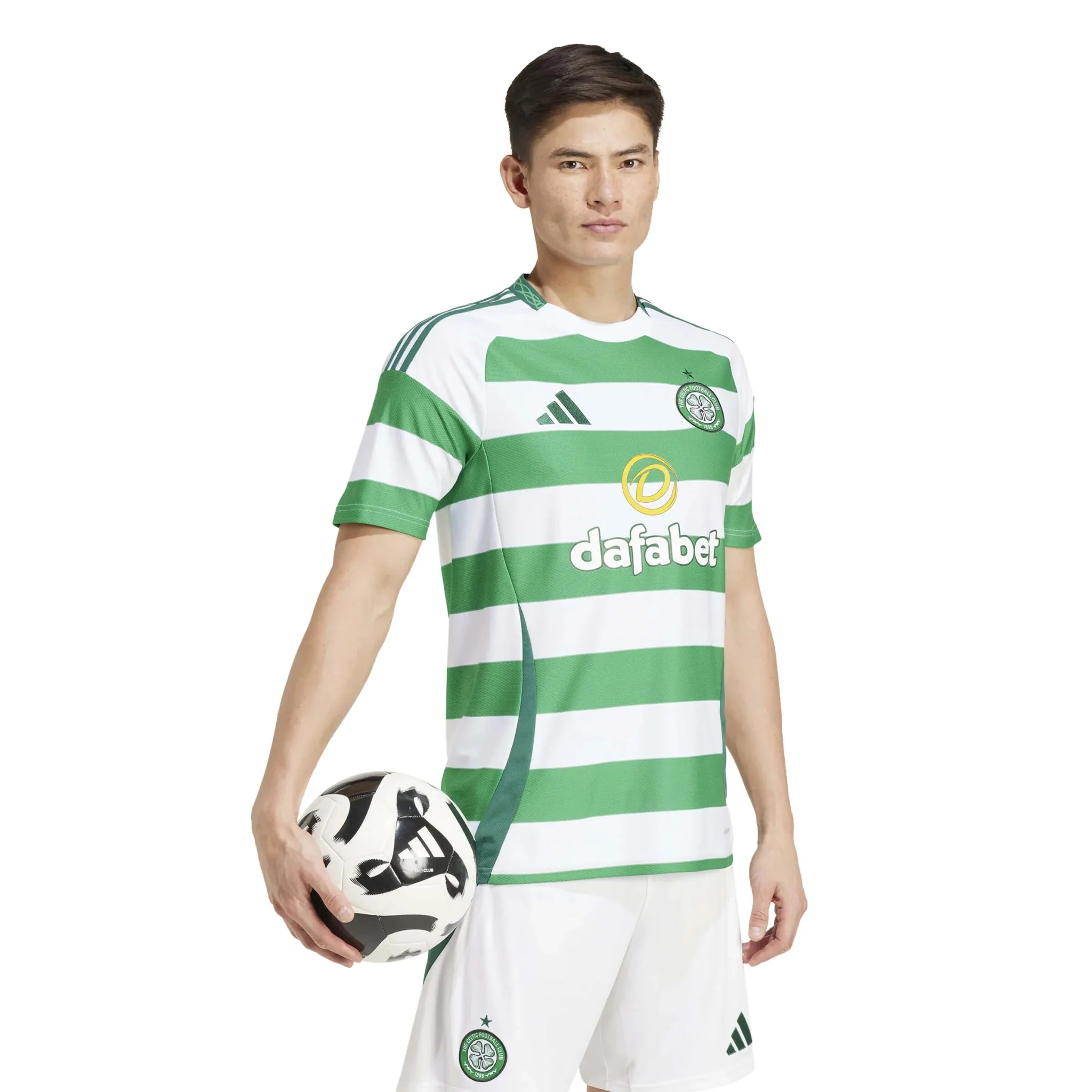 adidas 2024-25 Celtic Men's Stadium Home Jersey - Image 4