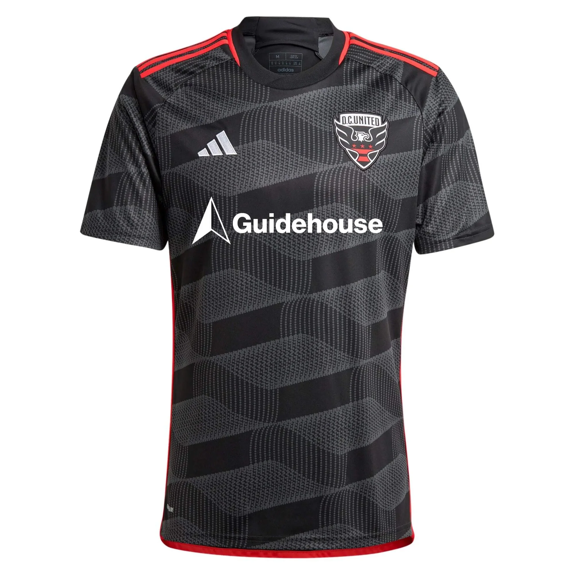 adidas 2024-25 DC United Men's Stadium Home Jersey