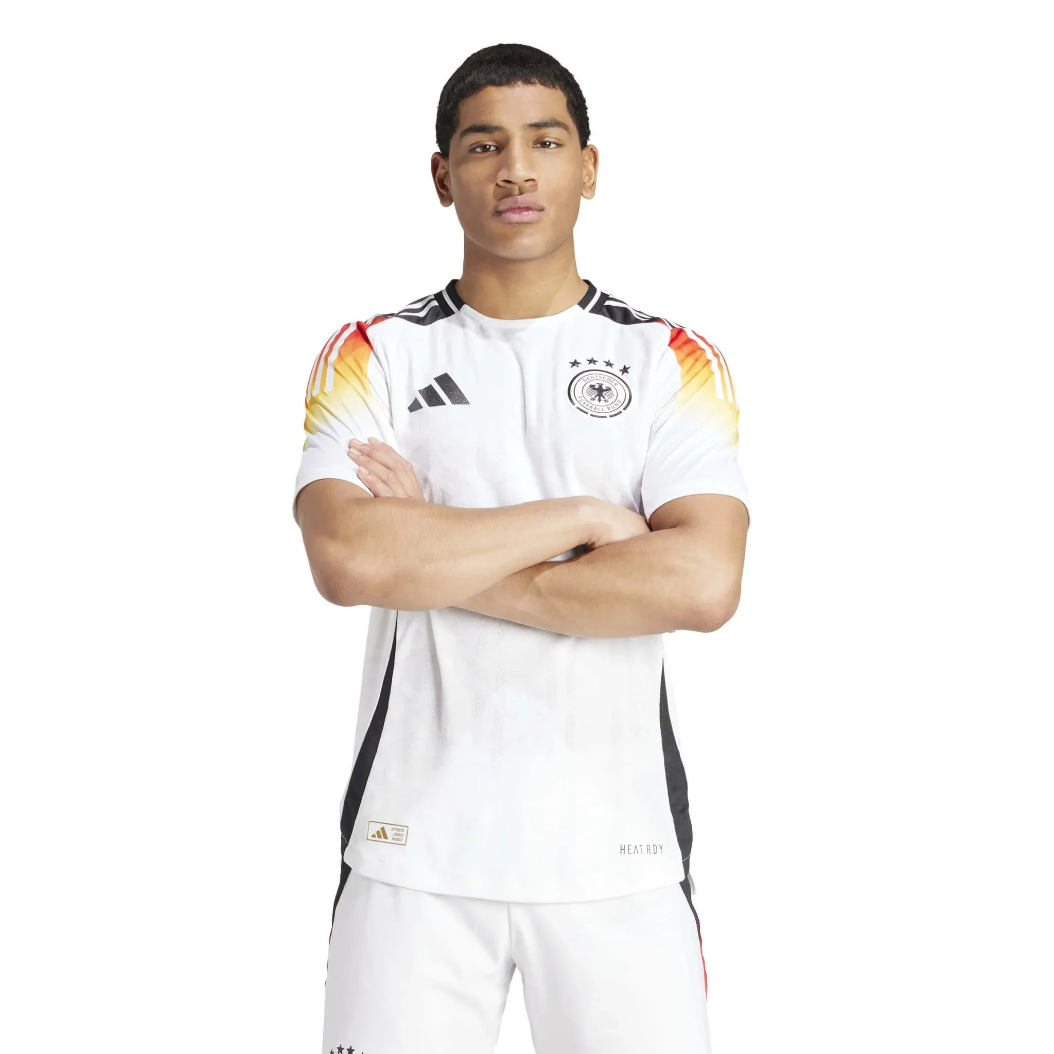 adidas 2024-25 Germany Men's Authentic Home Jersey - Image 3