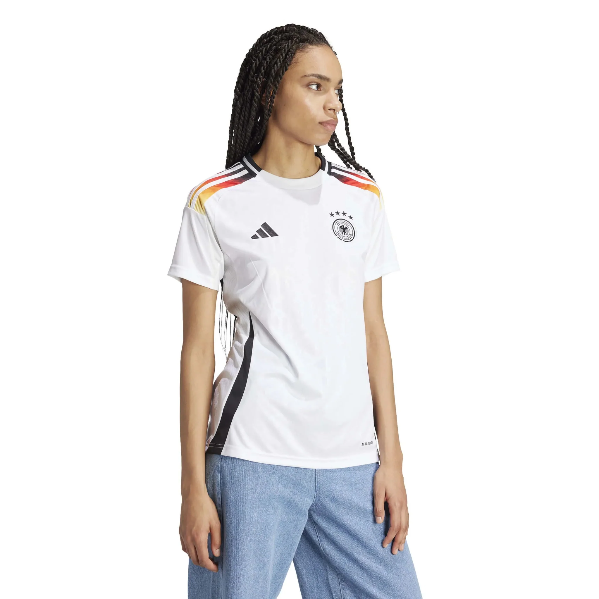 adidas 2024-25 Germany Women's Stadium Home Jersey - Image 3