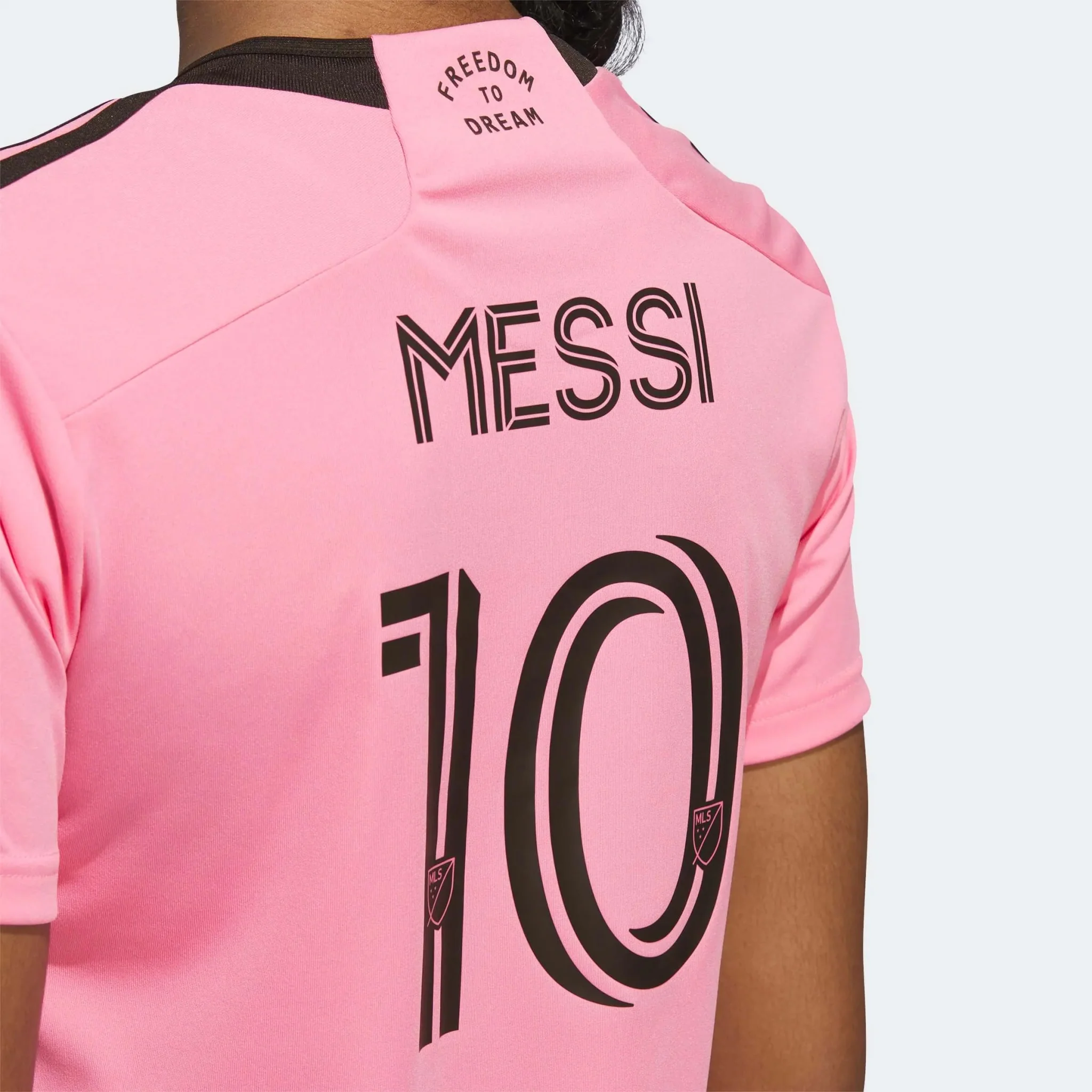 adidas 2024-25 Inter Miami Women's Messi #10 Stadium Home Jersey - Image 7