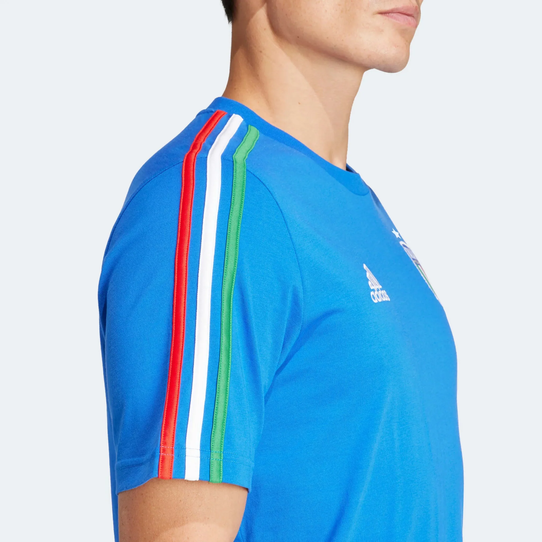 adidas 2023-24 Italy Men's DNA Tee - Image 6