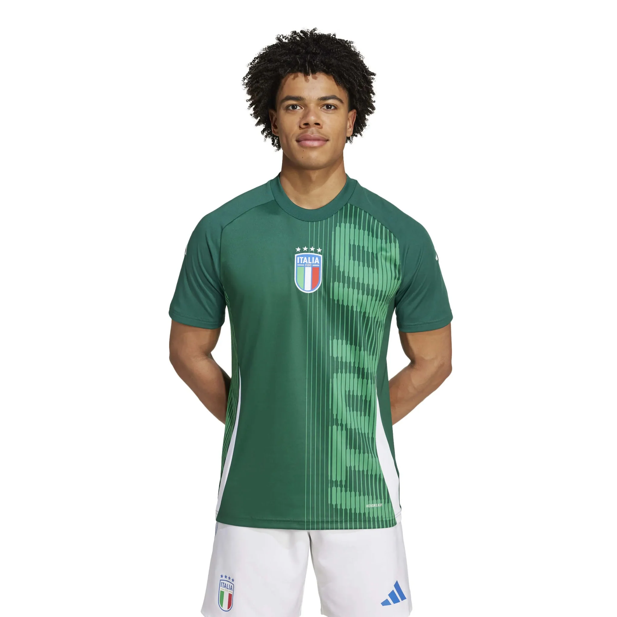 adidas 2024-25 Italy Men's Pre-Match Jersey - Image 3