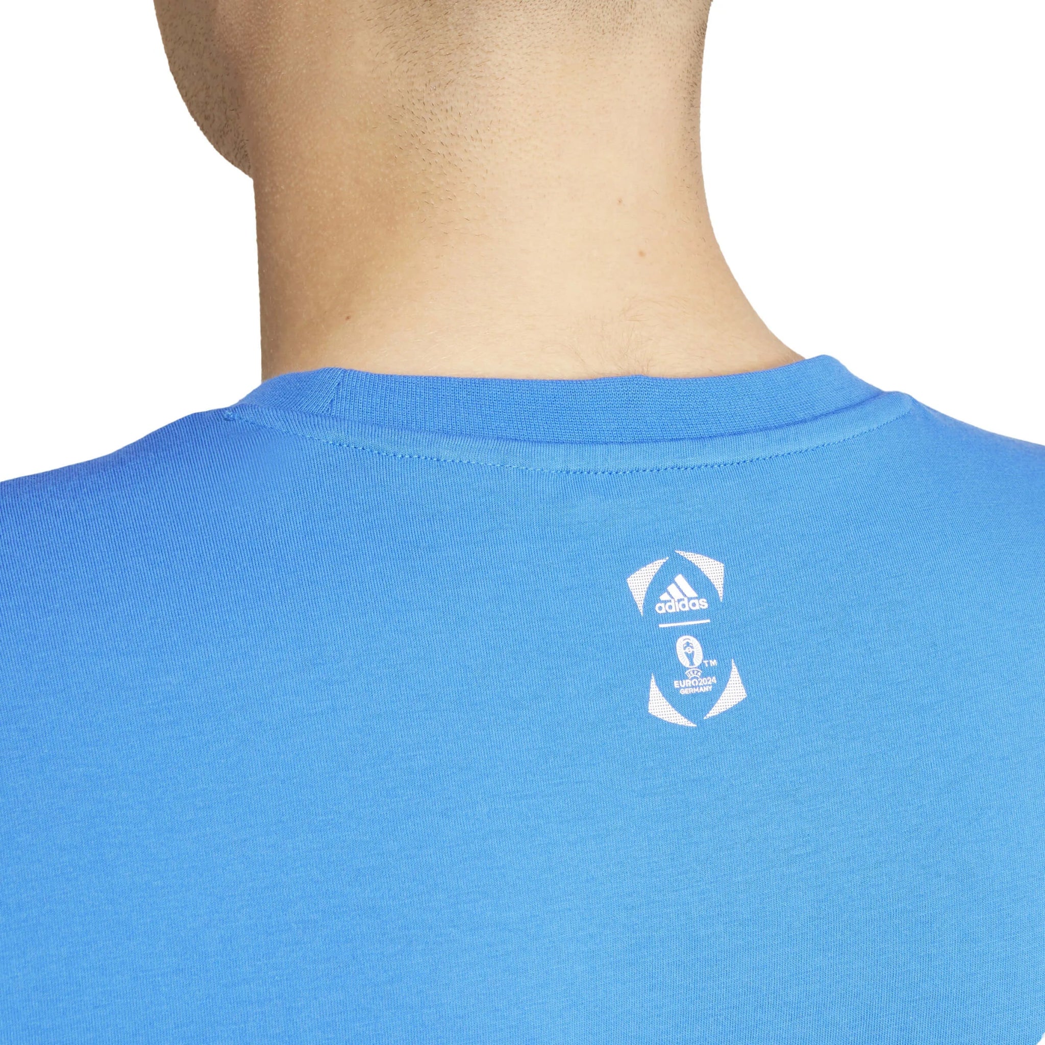 adidas 2024-25 Italy Men's Tee - Image 4
