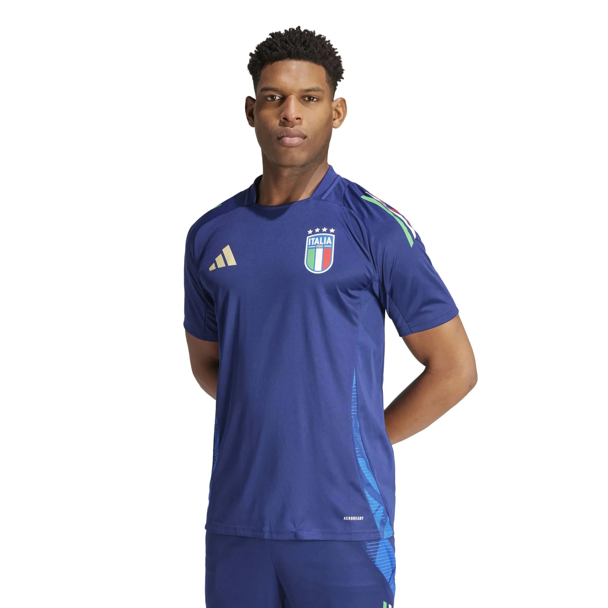 adidas 2024-25 Italy Men's Tiro 24 Competition Training Jersey