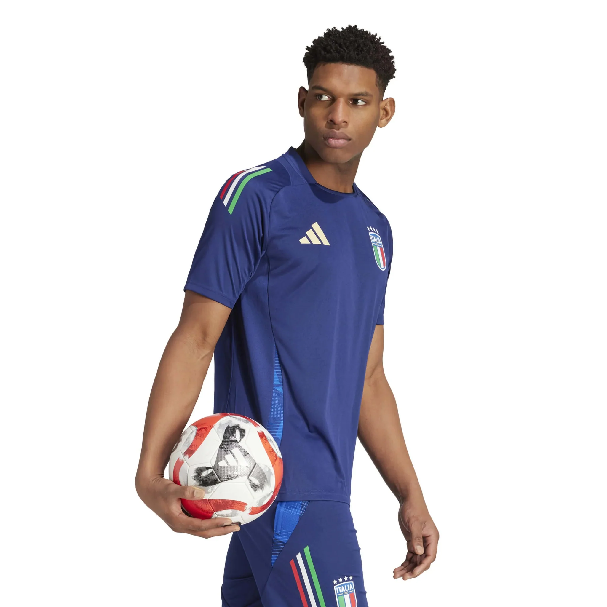 adidas 2024-25 Italy Men's Tiro 24 Competition Training Jersey - Image 3