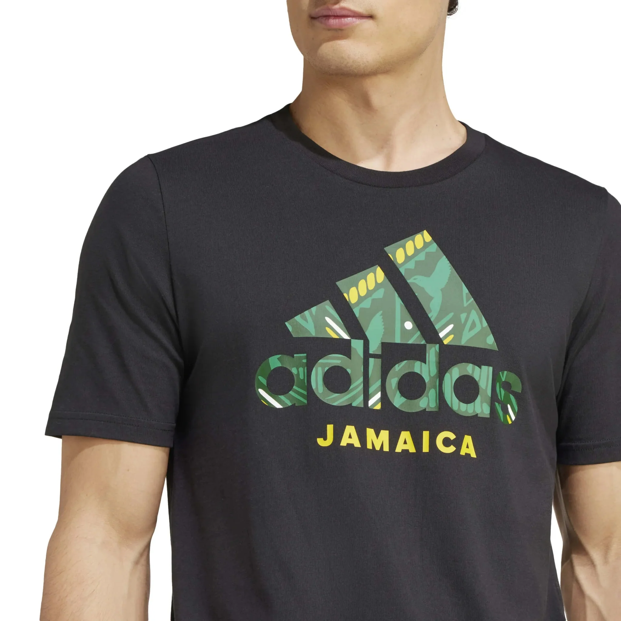 adidas 2024-25 Jamaica Men's Seasonal Graphic Tee - Image 5