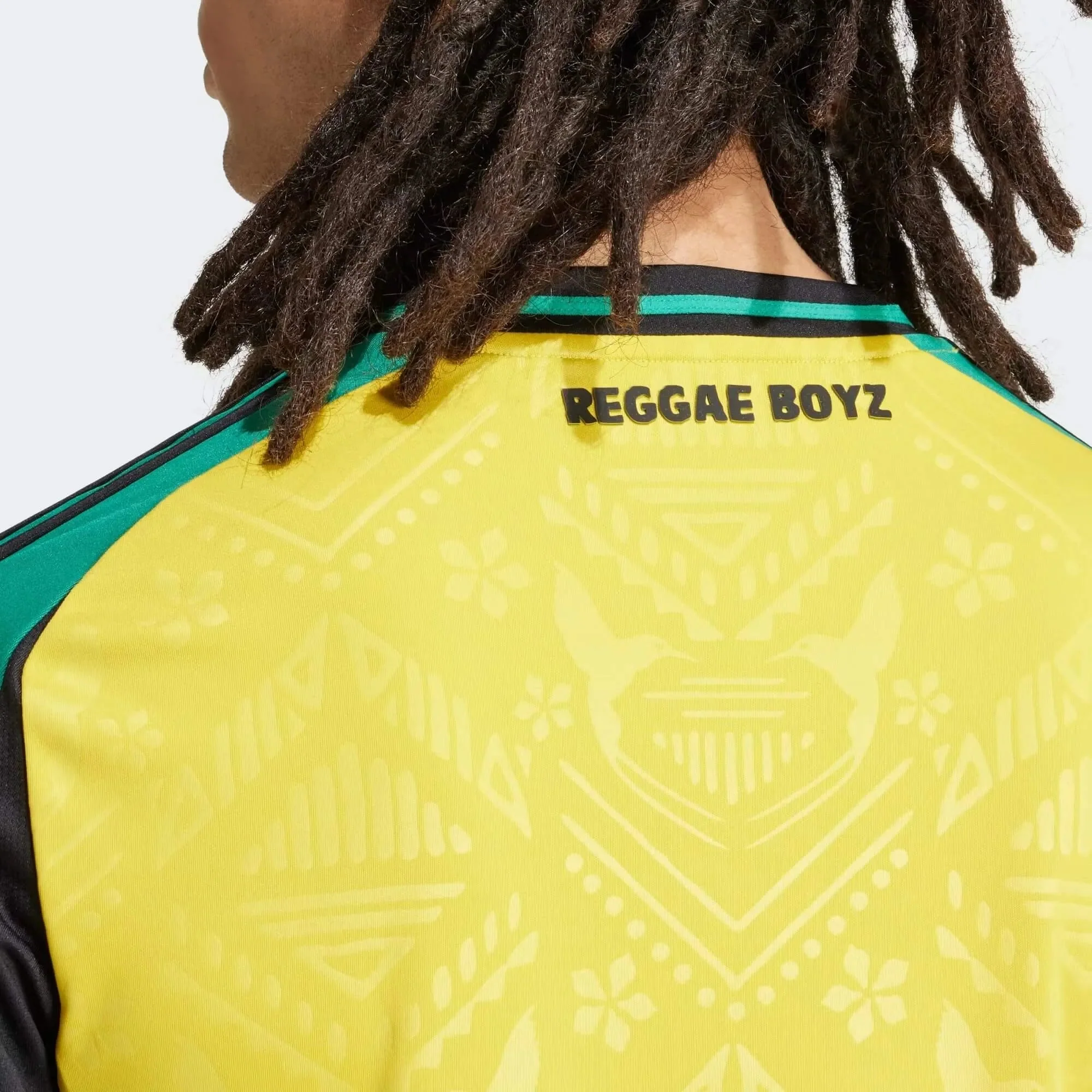 adidas 2024-25 Jamaica Men's Stadium Home Jersey - Image 5