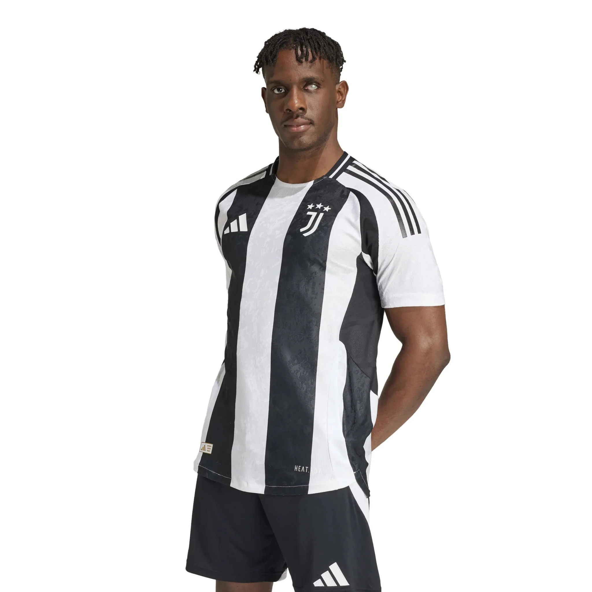 adidas 2024-25 Juventus Men's Authentic Home Jersey - Image 3