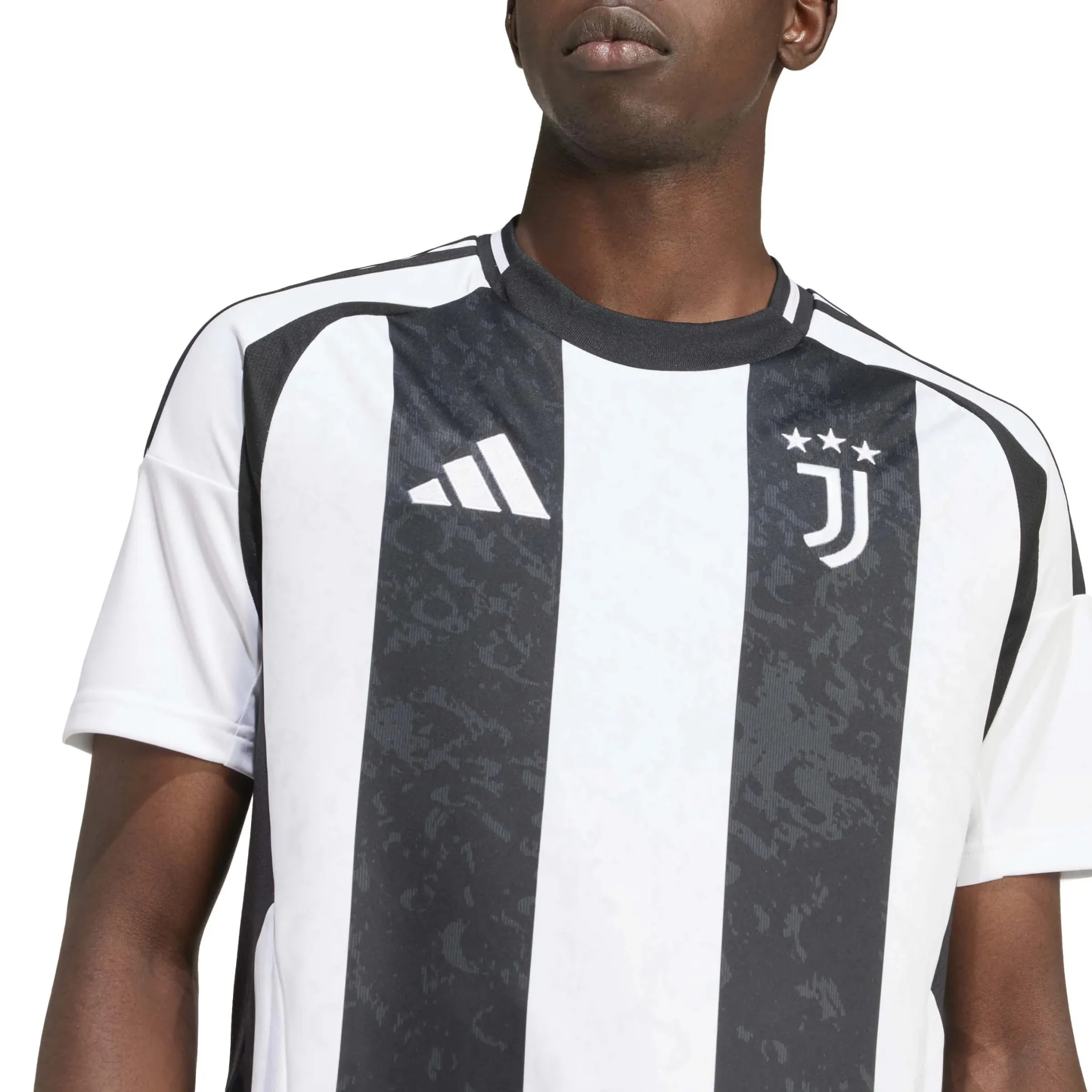 adidas 2024-25 Juventus Men's Stadium Home Jersey - Image 5