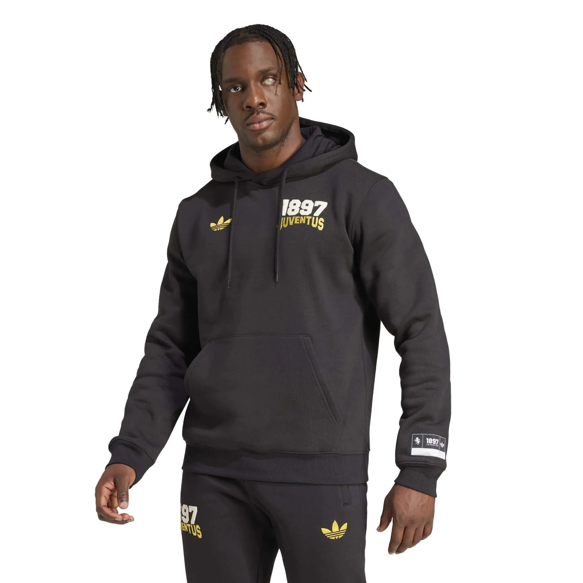 adidas 2024-25 Juventus Men's VRCT Hoodie - Image 2