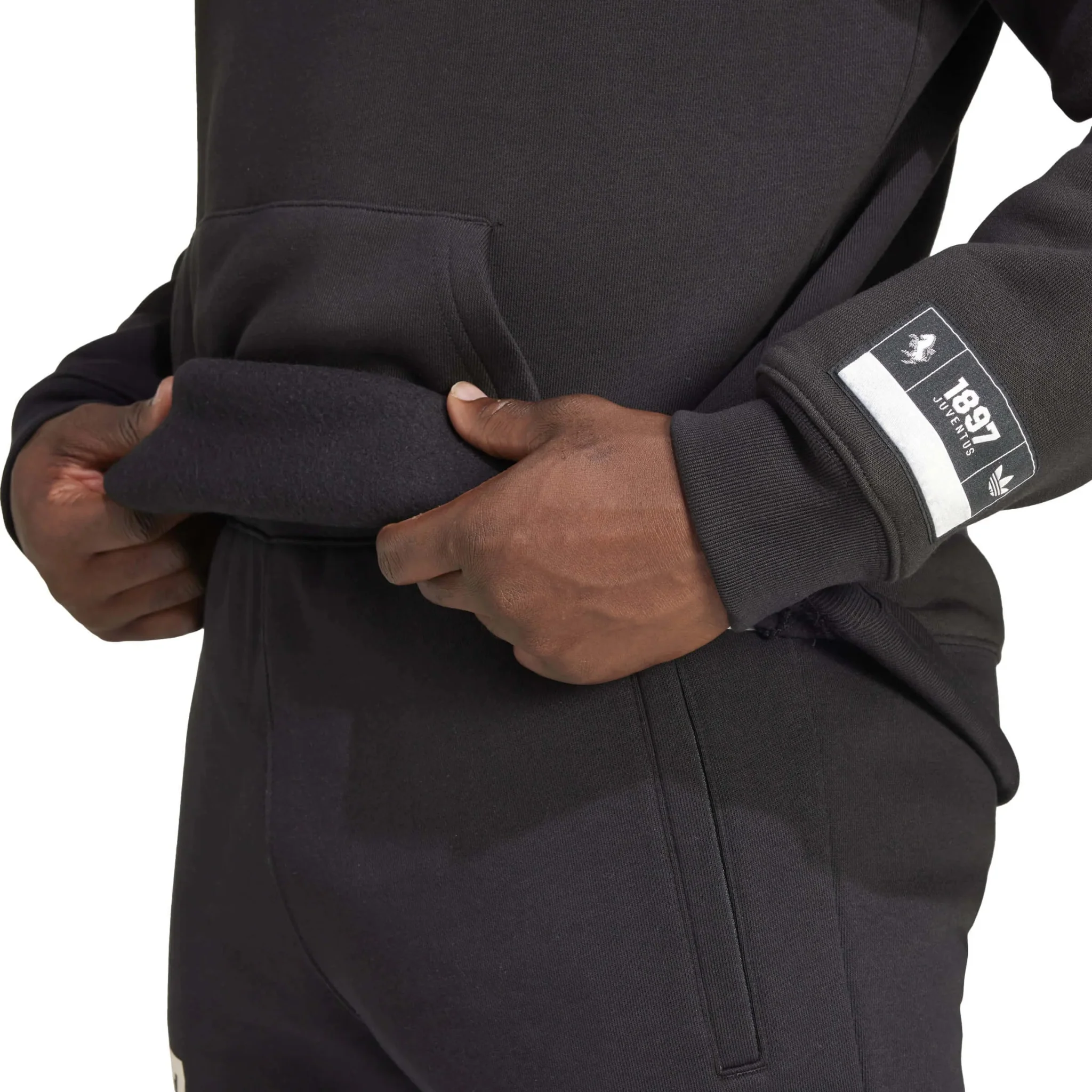 adidas 2024-25 Juventus Men's VRCT Hoodie - Image 6