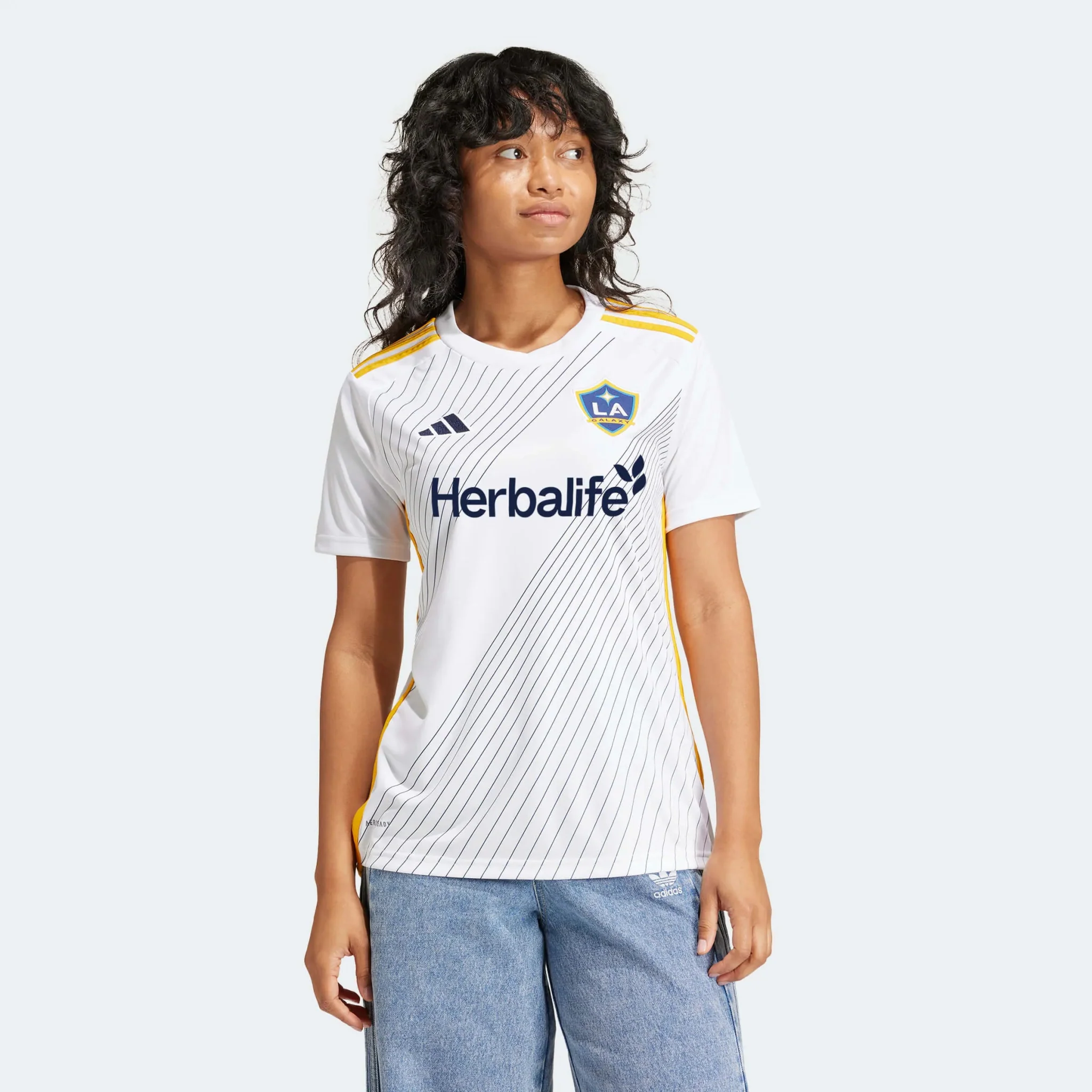 adidas 2024-25 LA Galaxy Women's Stadium Home Jersey - Image 3