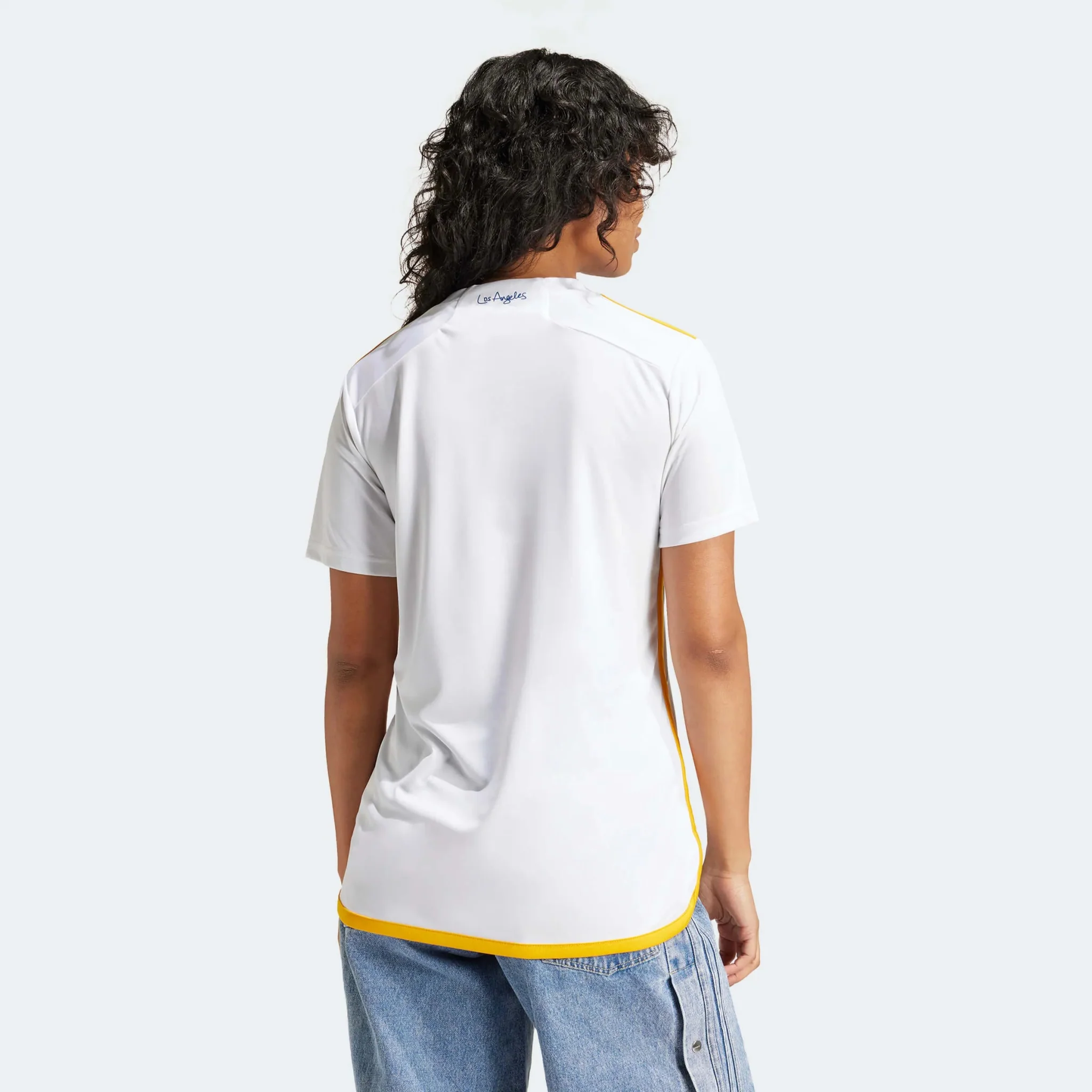adidas 2024-25 LA Galaxy Women's Stadium Home Jersey - Image 4
