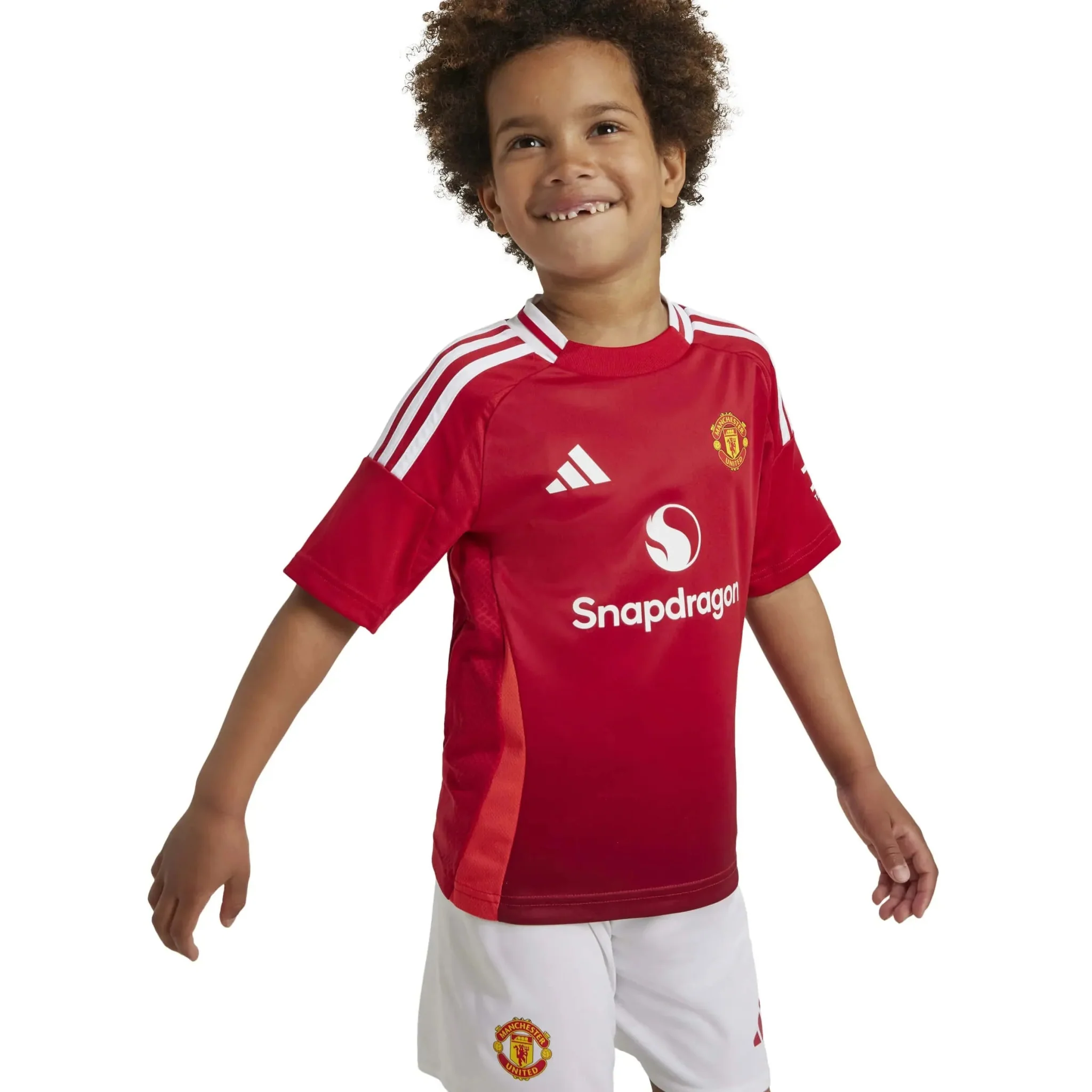 adidas 2024-25 Manchester United Kids' Home Mini Kit - Image 6