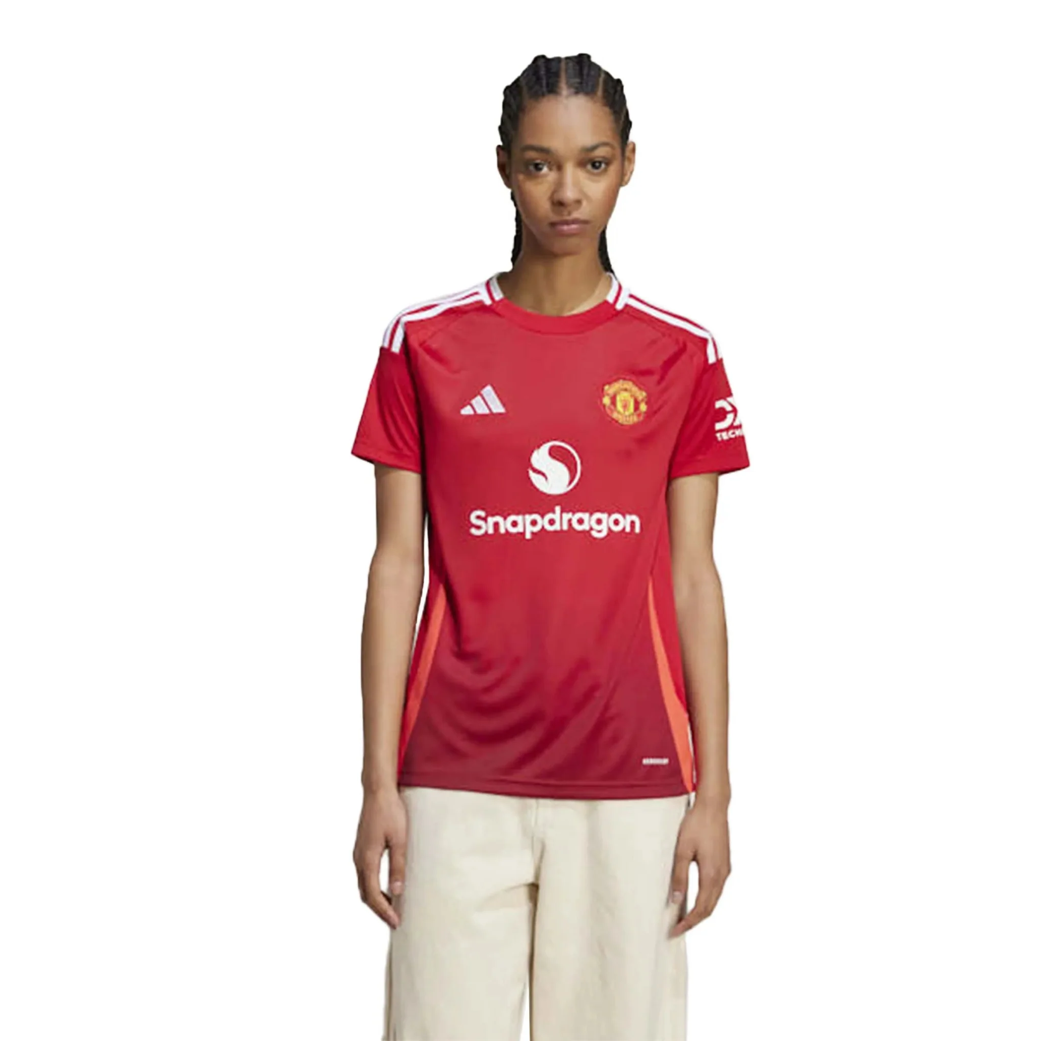 adidas 2024-25 Manchester United Women's Stadium Home Jersey - Image 3