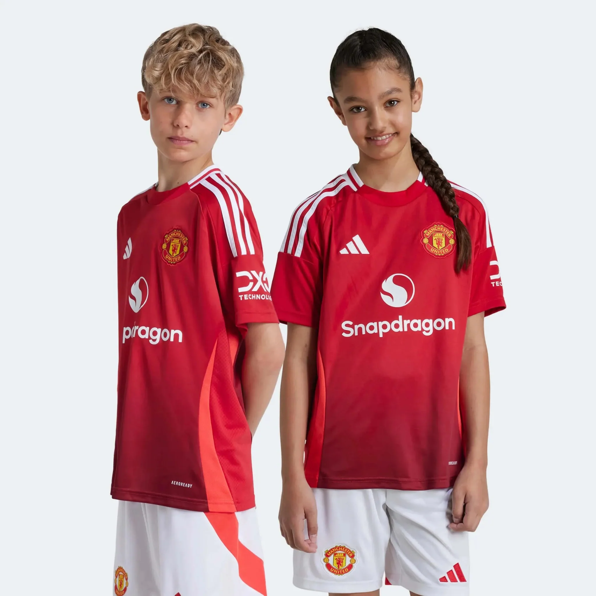 adidas 2024-25 Manchester United Youth Stadium Home Jersey - Image 3