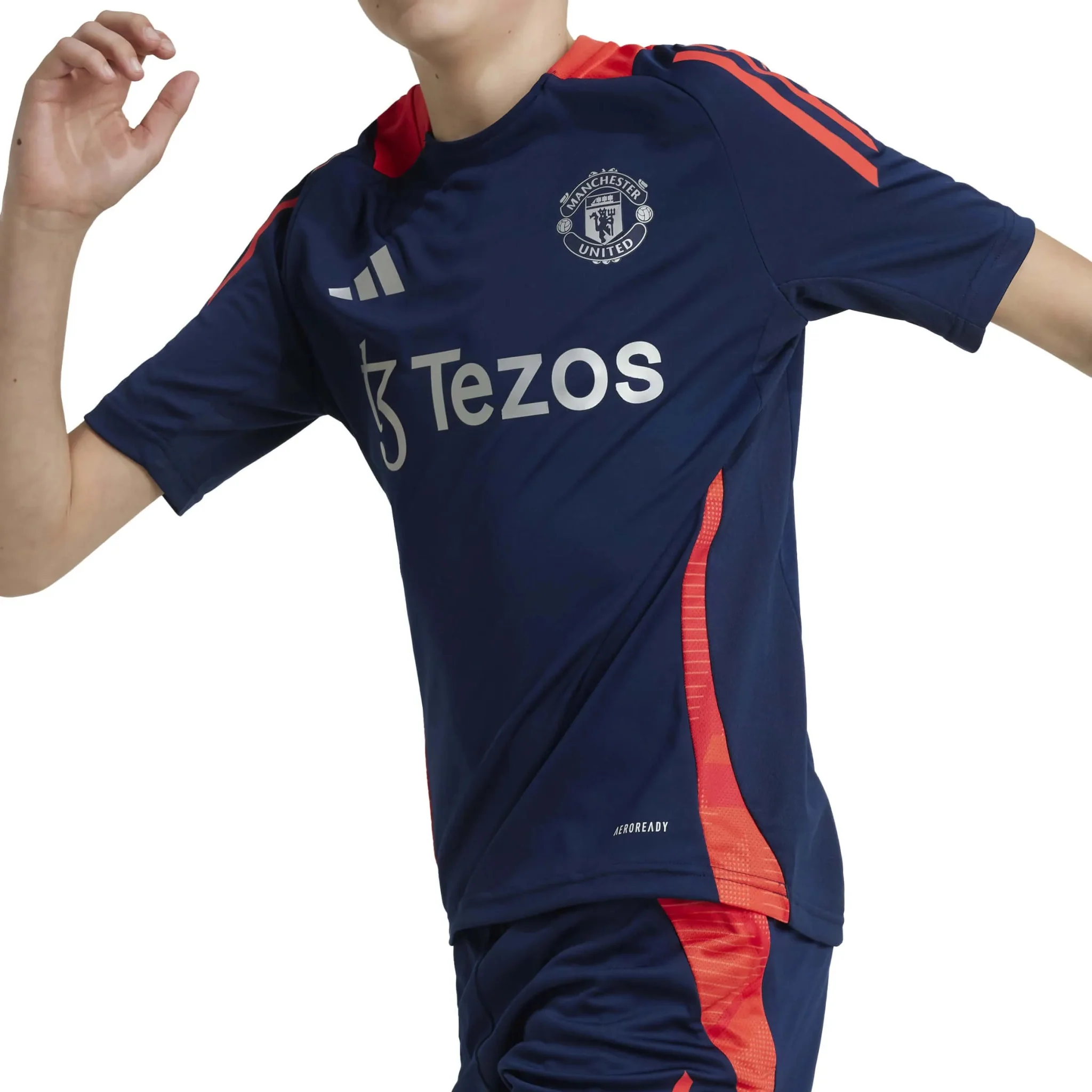 adidas 2024-25 Manchester United Youth Training Jersey - Image 6