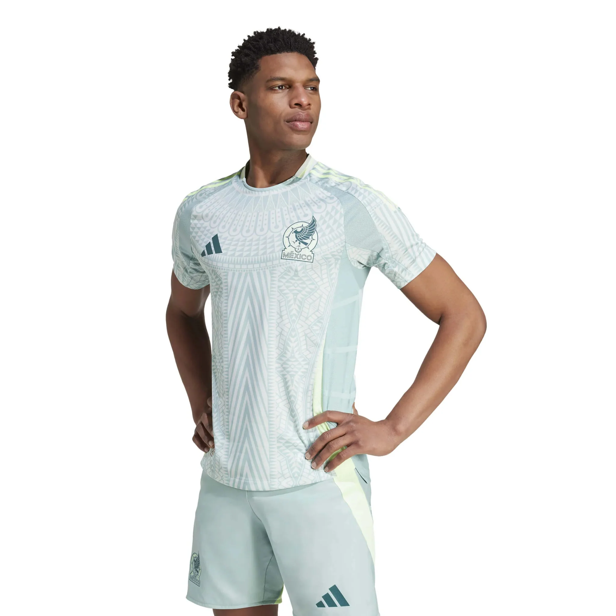 adidas 2024-25 Mexico Men's Authentic Away Jersey - Image 5