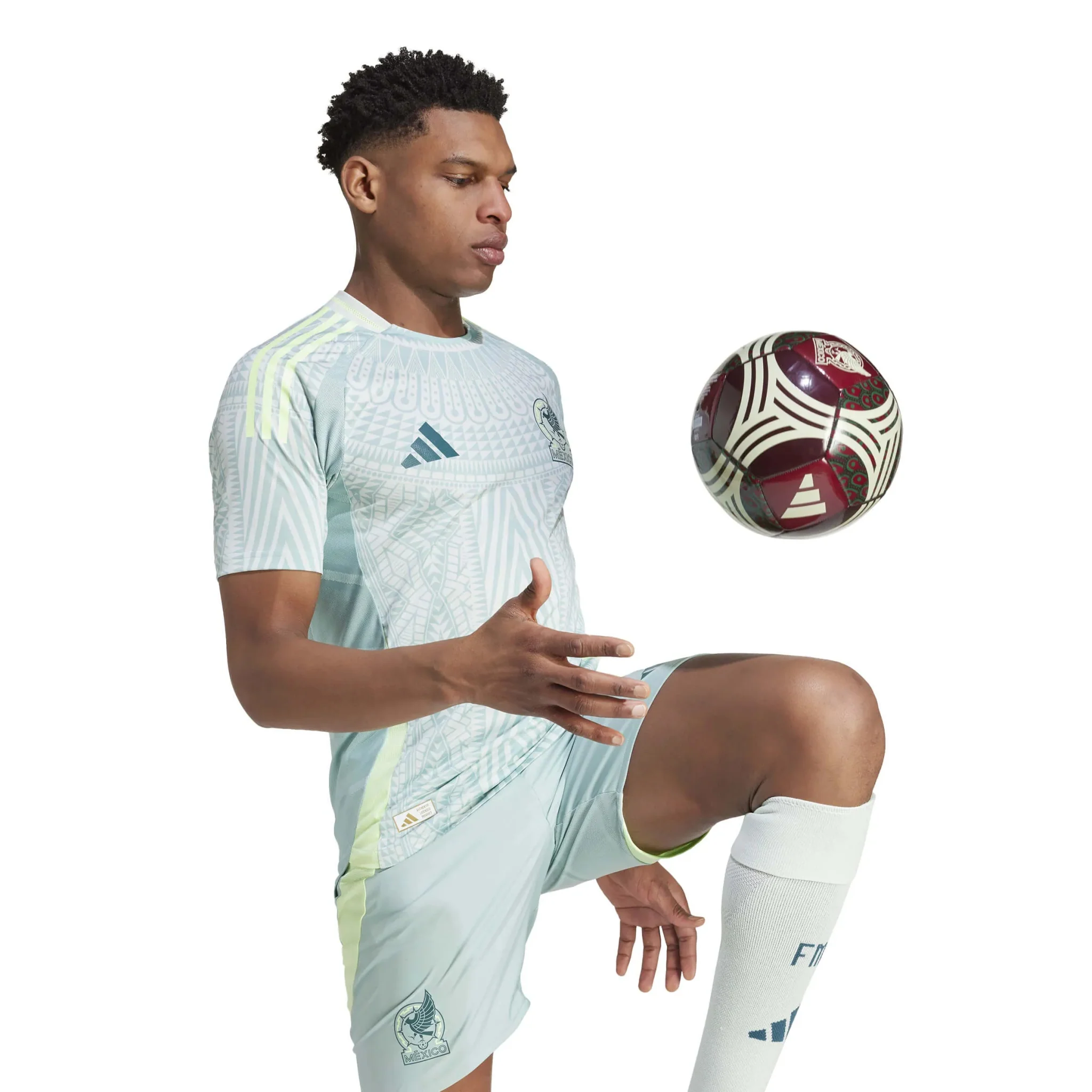adidas 2024-25 Mexico Men's Authentic Away Jersey - Image 6